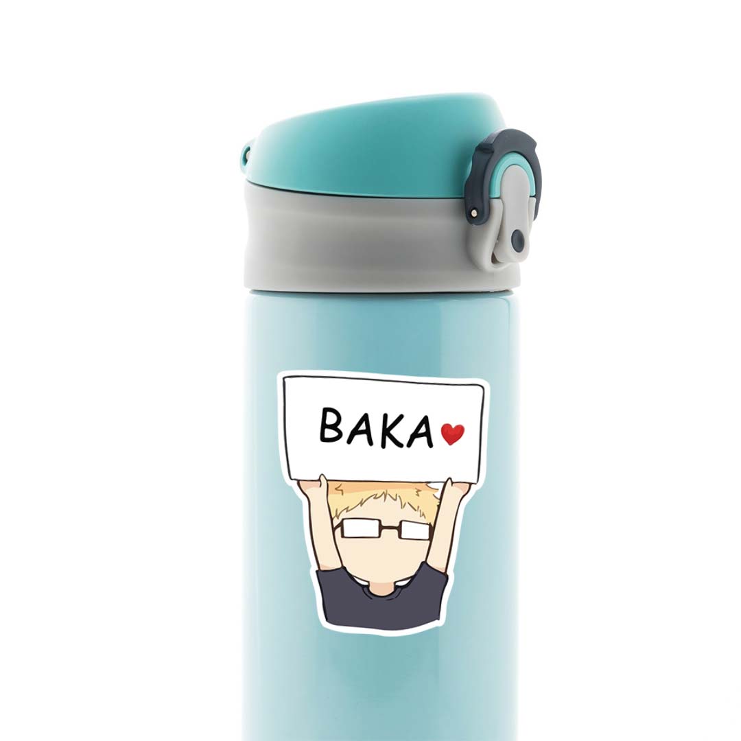 Tsukishima Baka Anime Stickers