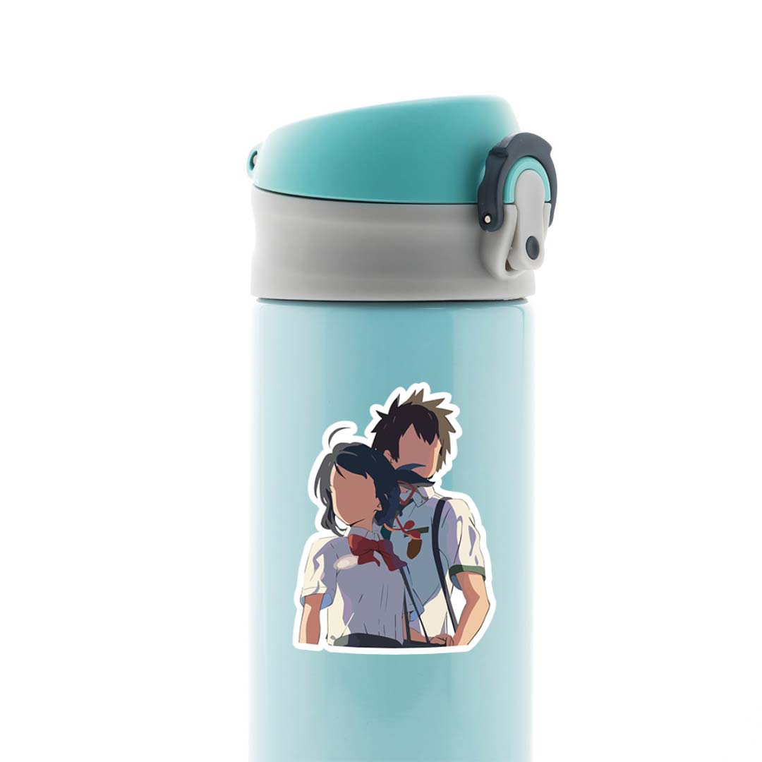 Taki and Mitsuha from Your Name Anime Stickers