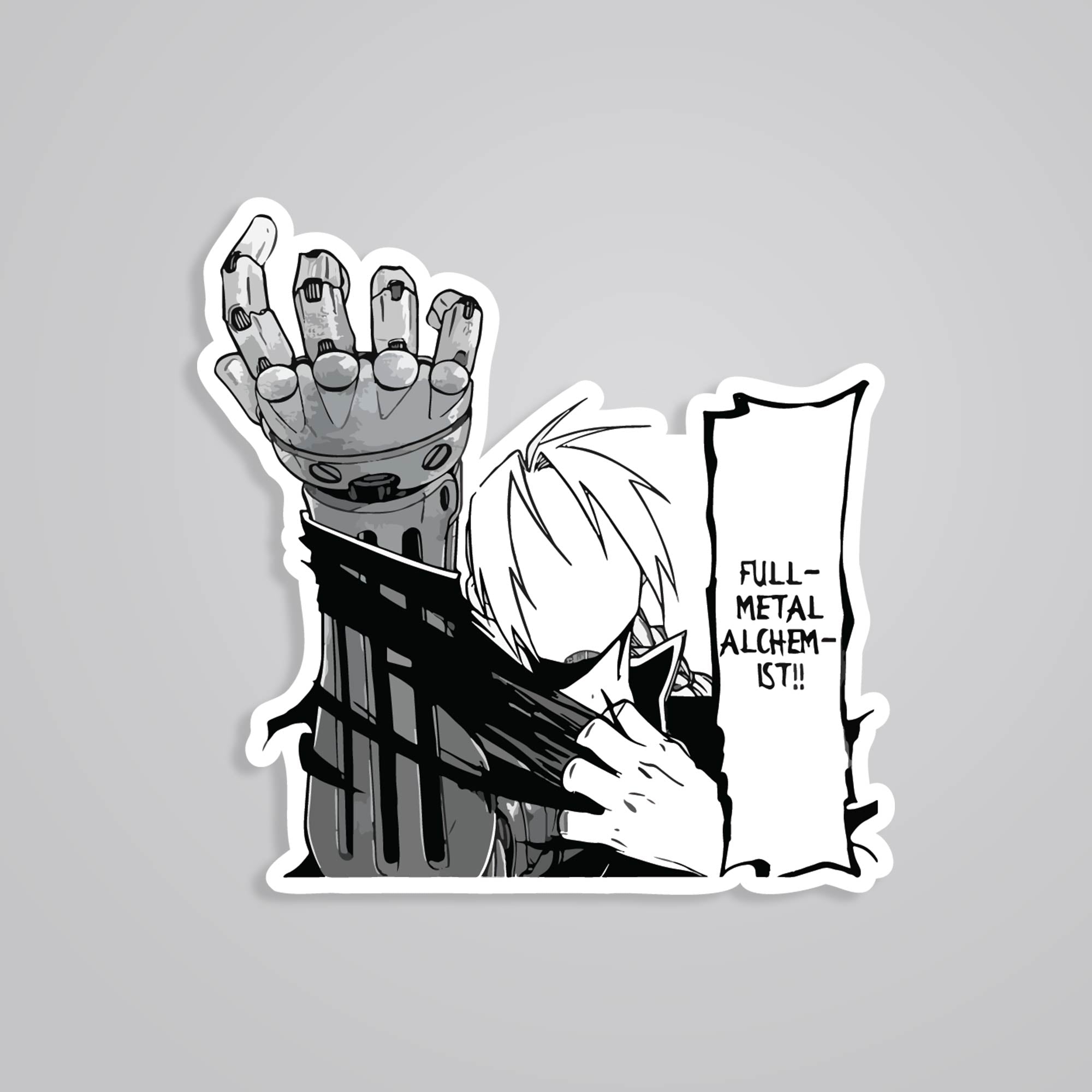Fomo Store Stickers Anime Edward Fullmetal Alchemist