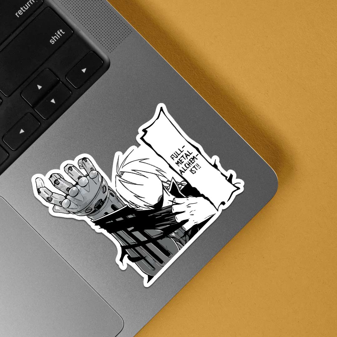 Edward Fullmetal Alchemist Anime Stickers