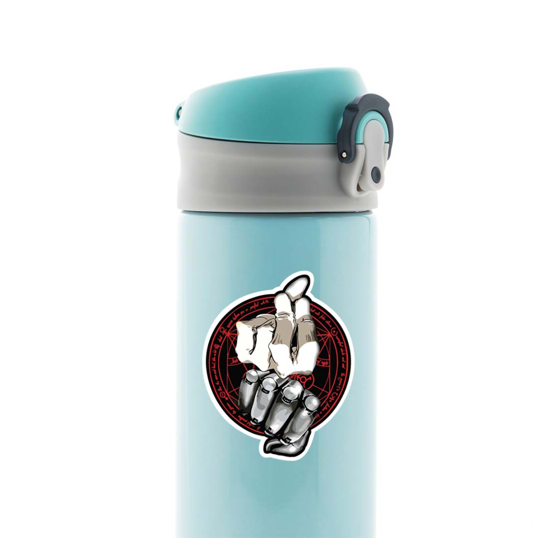 Transmutation Circle Hand Anime Stickers