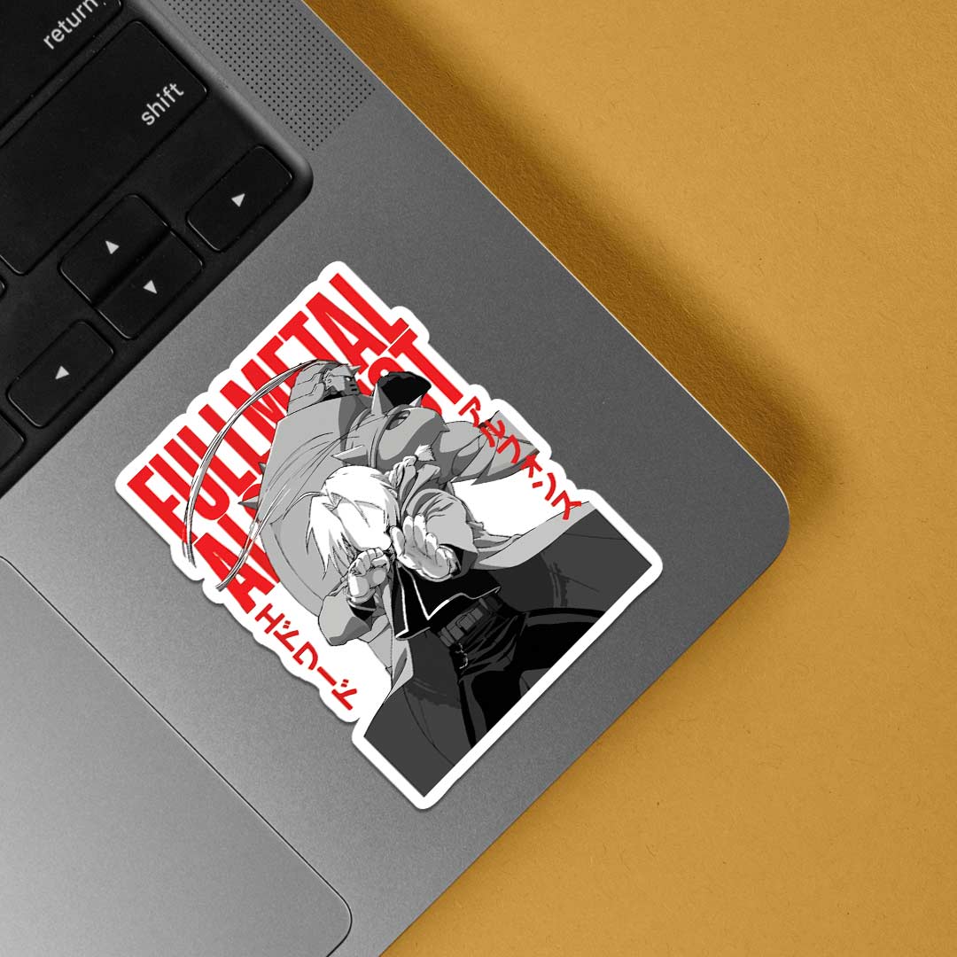 Fullmetal Alchemist Duo Anime Stickers