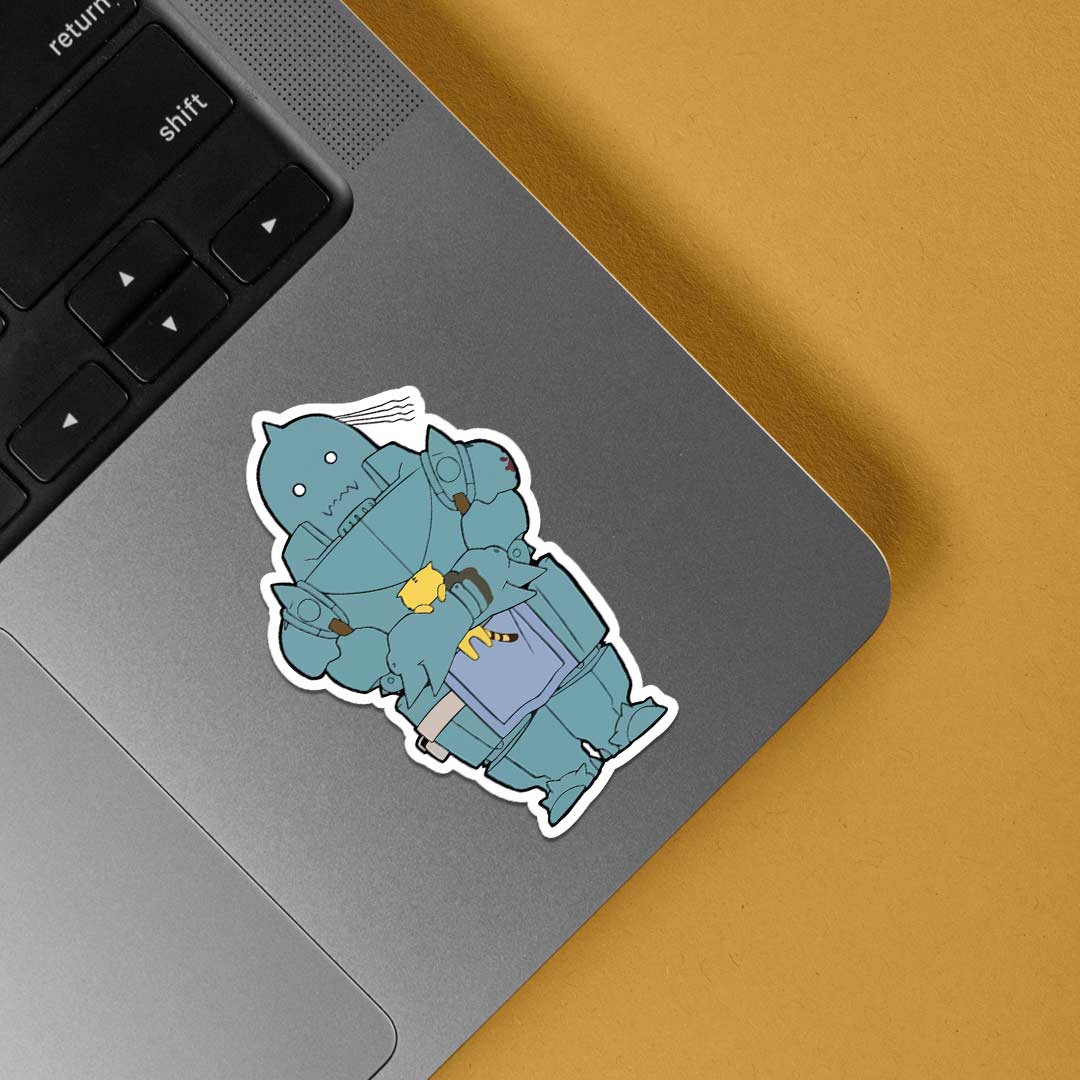 Cat Lover Al Anime Stickers