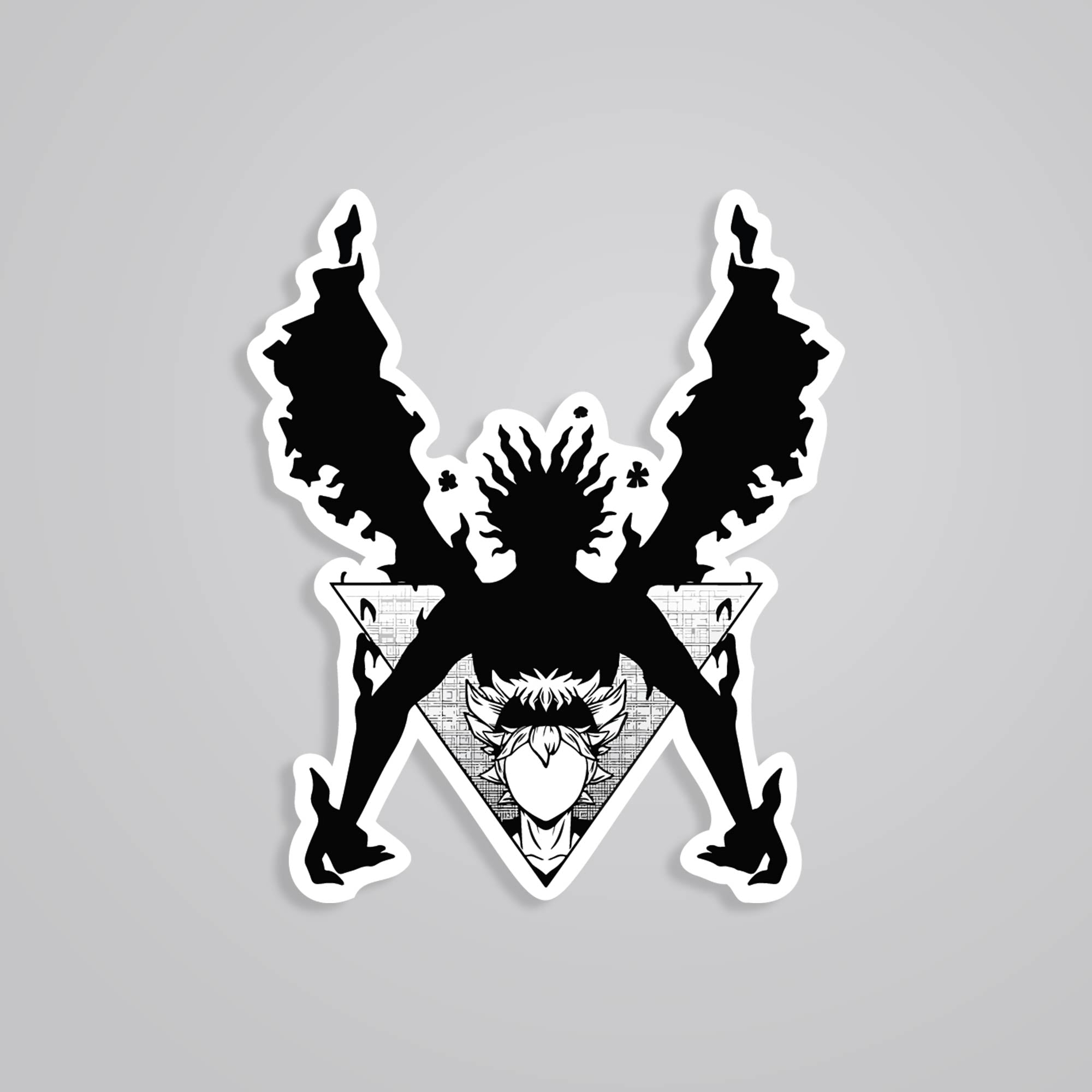 Fomo Store Stickers Anime Asta’s Power