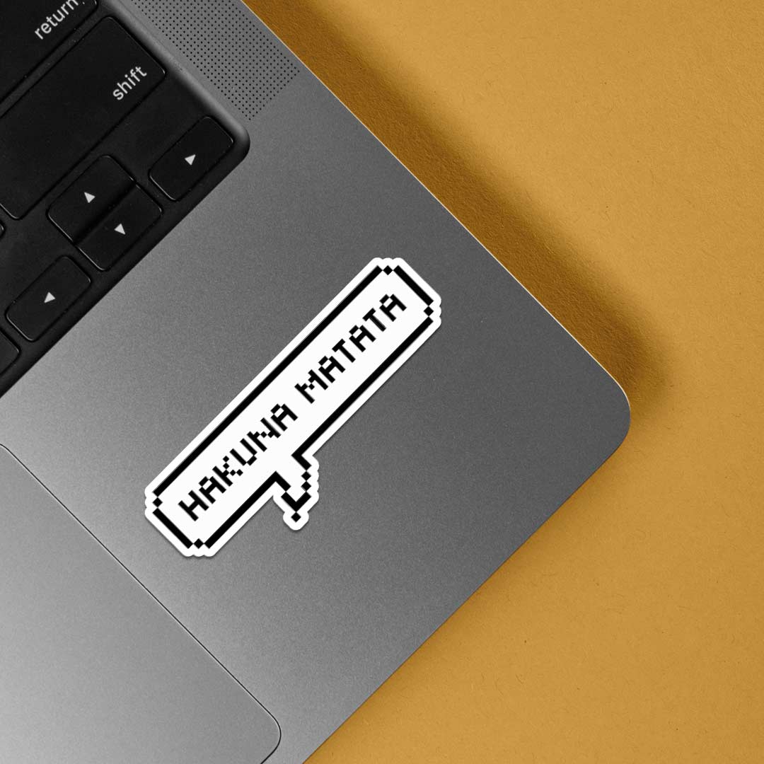 Hakuna Matata Anime Stickers