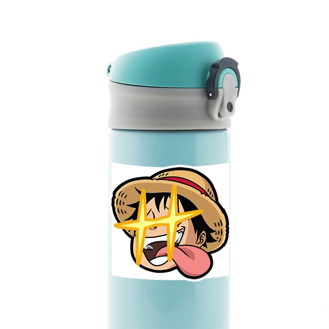 Luffy So Excited Anime Stickers
