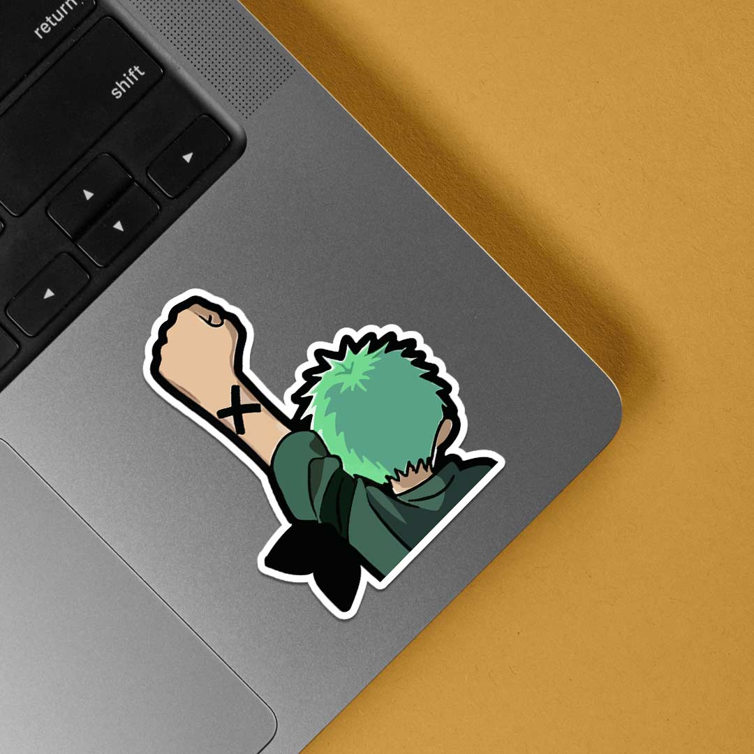 Roronoa Zoro Pose Anime Stickers