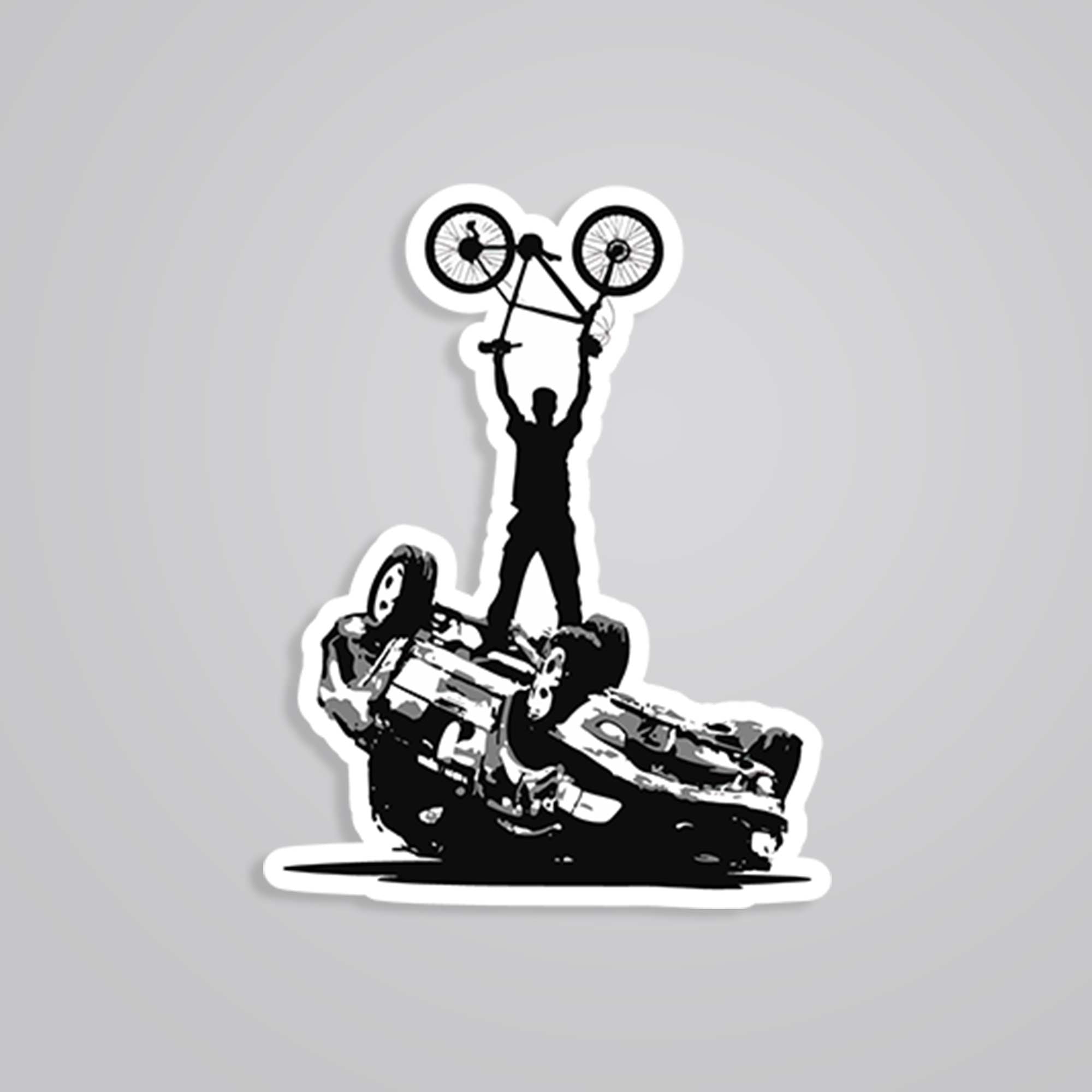 Fomo Store Stickers Cars & Bikes BMX Victory Stunt