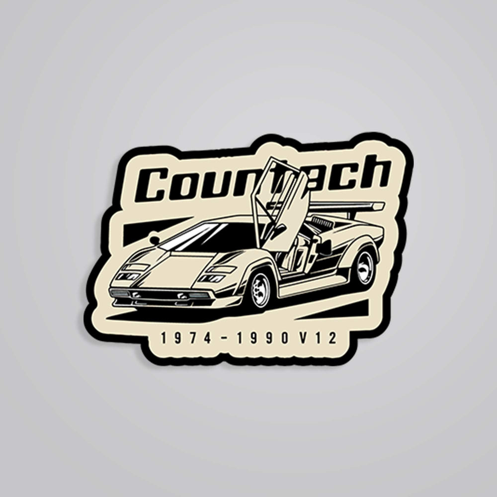 Lamborghini Countach Cars & Bikes Stickers