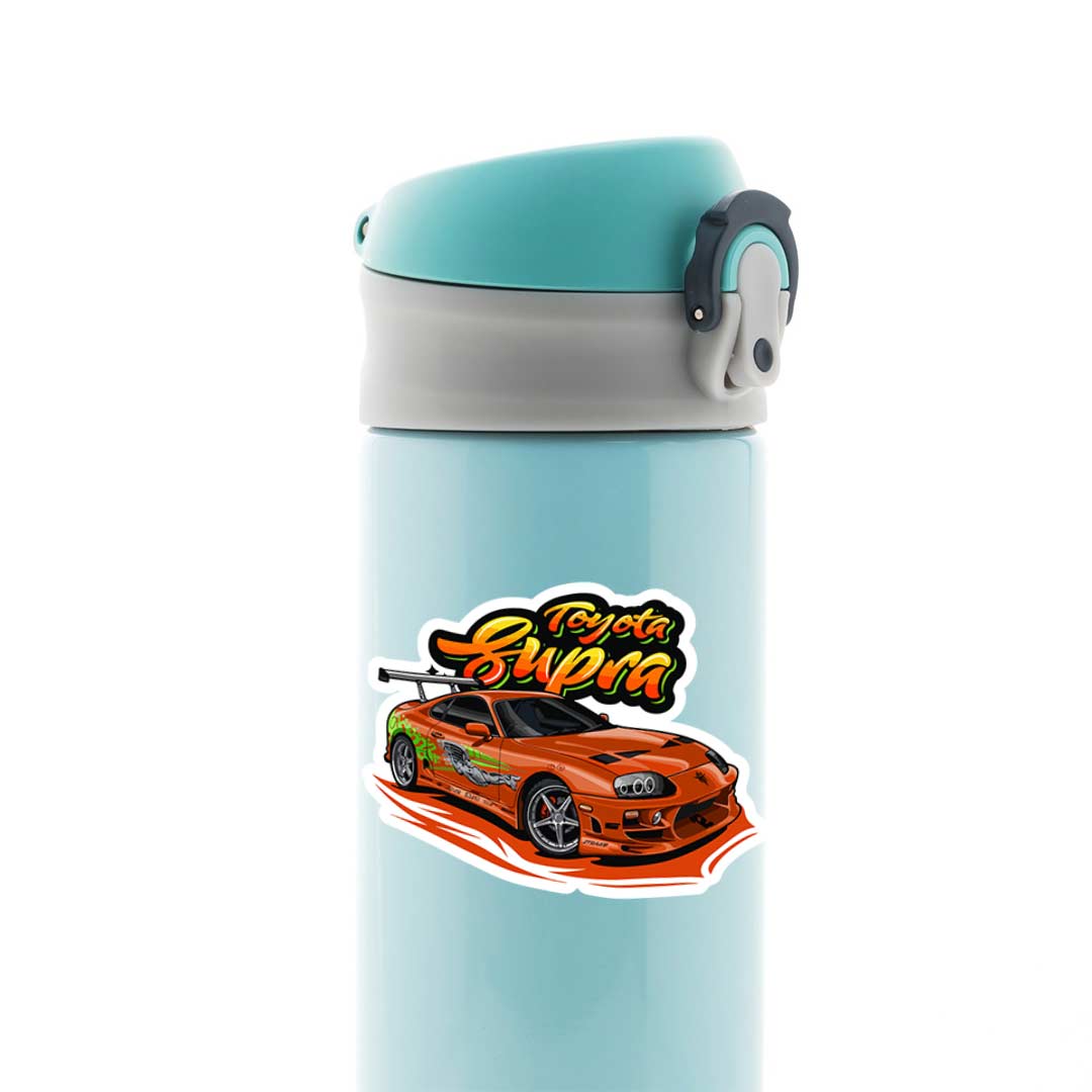 3D Toyota Supra Cars & Bikes Stickers
