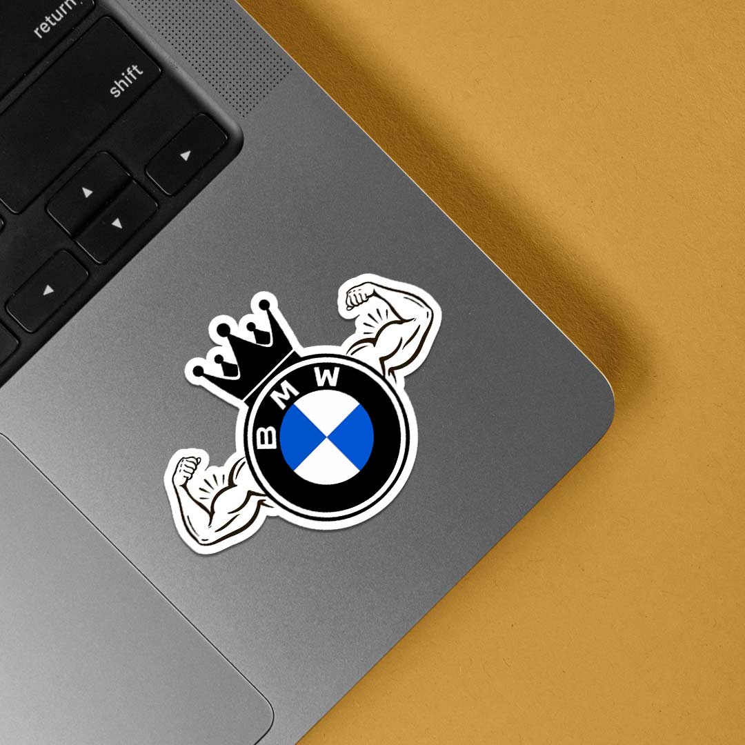 BMW Power Muscle Cars & Bikes Stickers