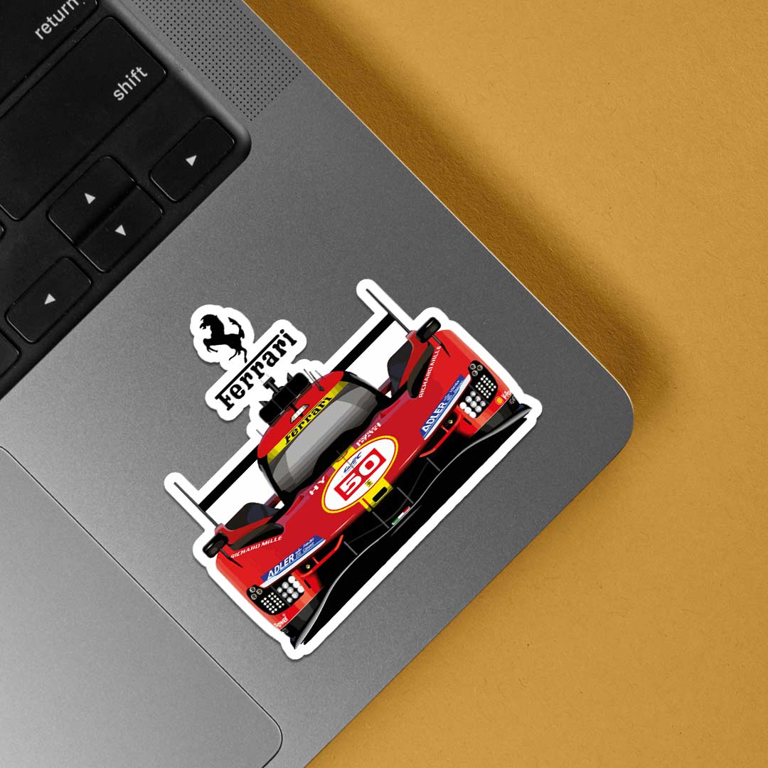 Ferrari Hypercar Cars & Bikes Stickers
