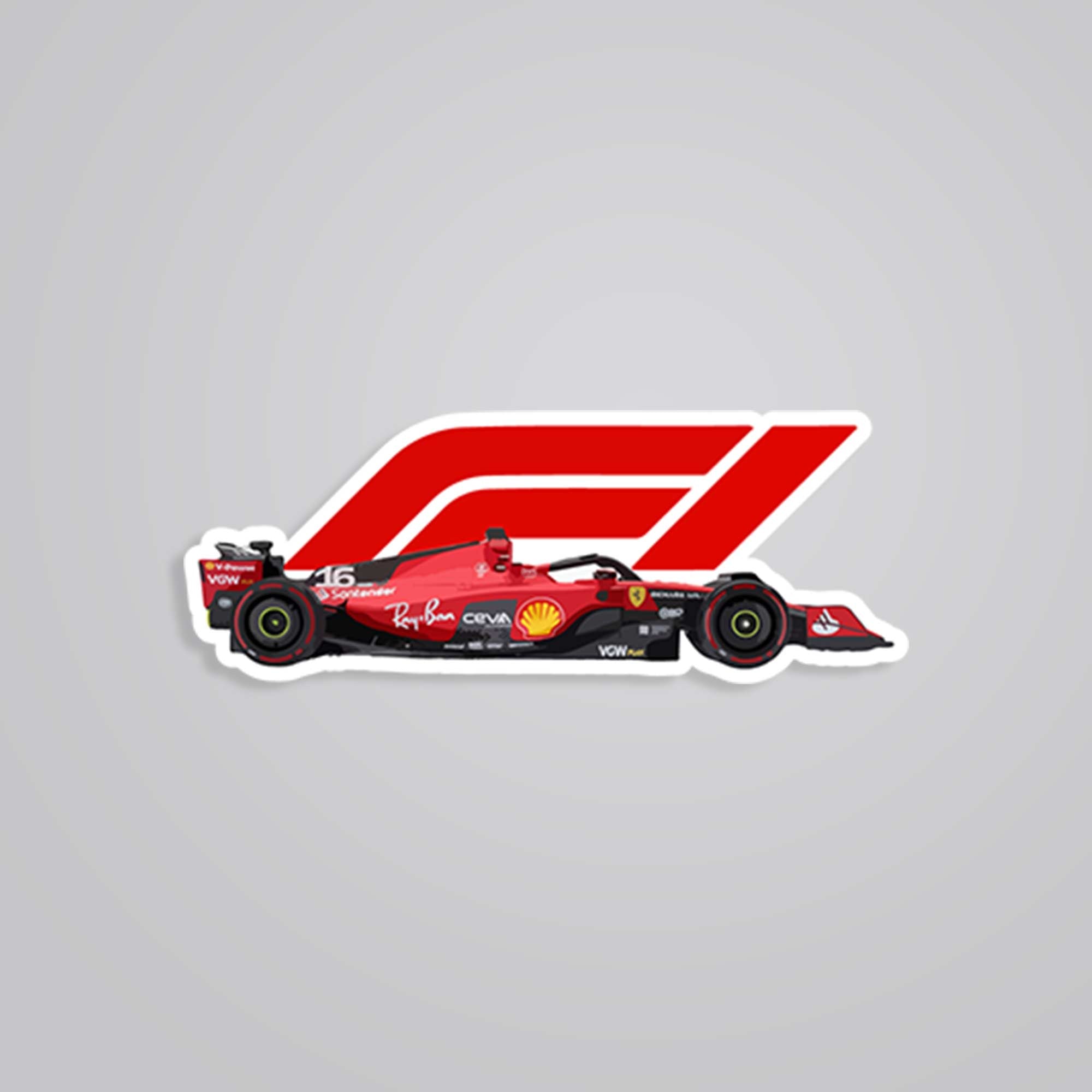 Fomo Store Stickers Cars & Bikes Ferrari Formula