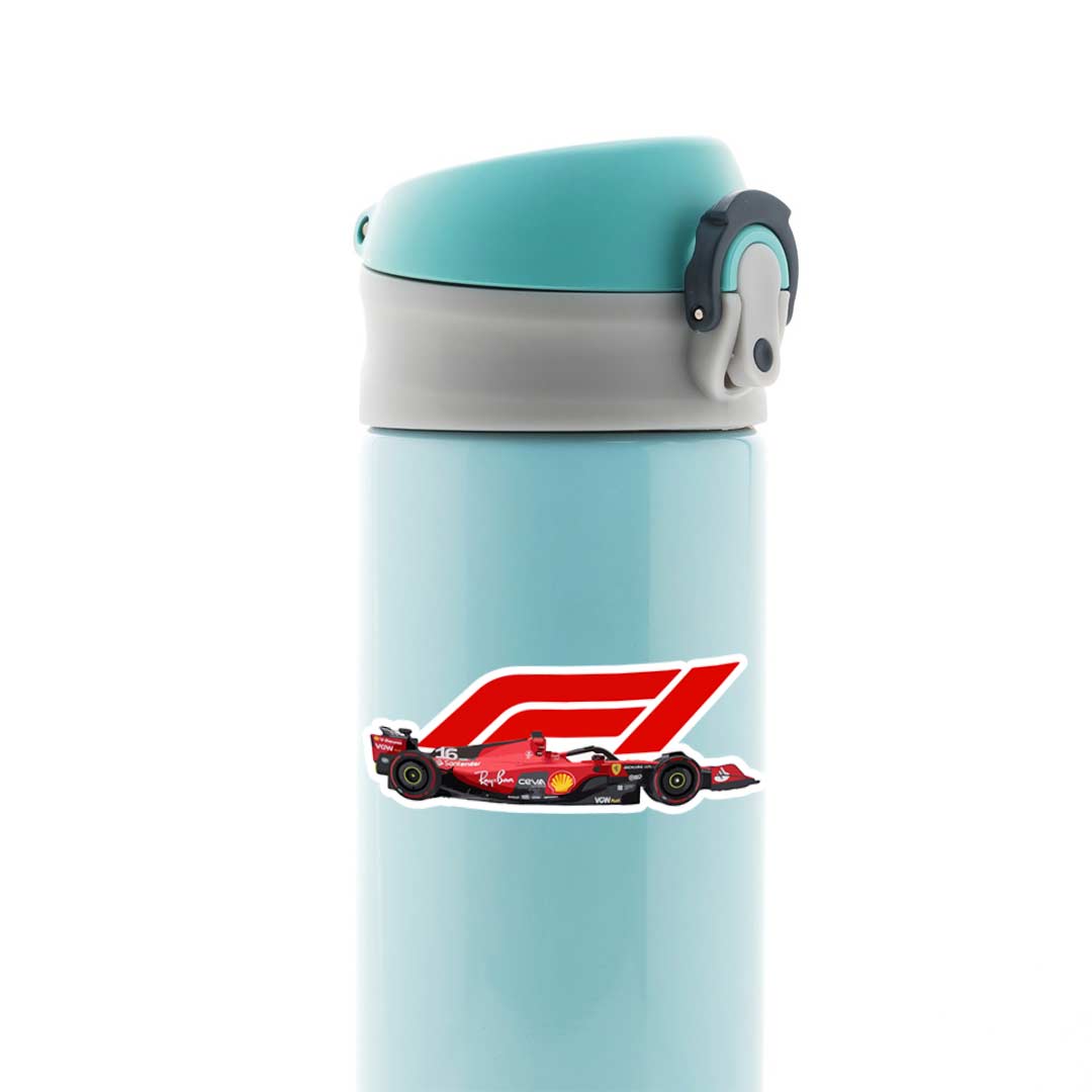 Ferrari Formula Cars & Bikes Stickers