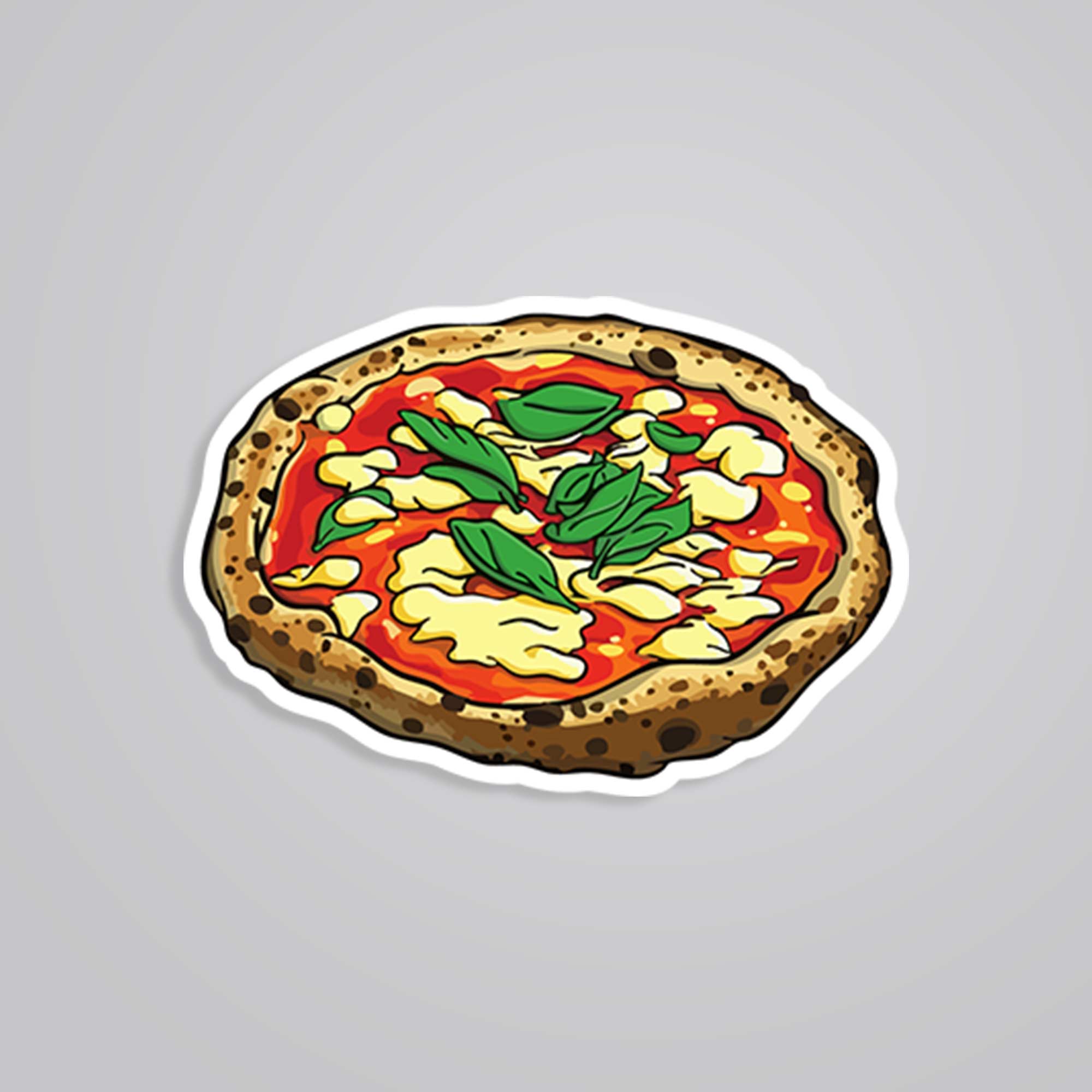Cheesy Pizza Casual Stickers
