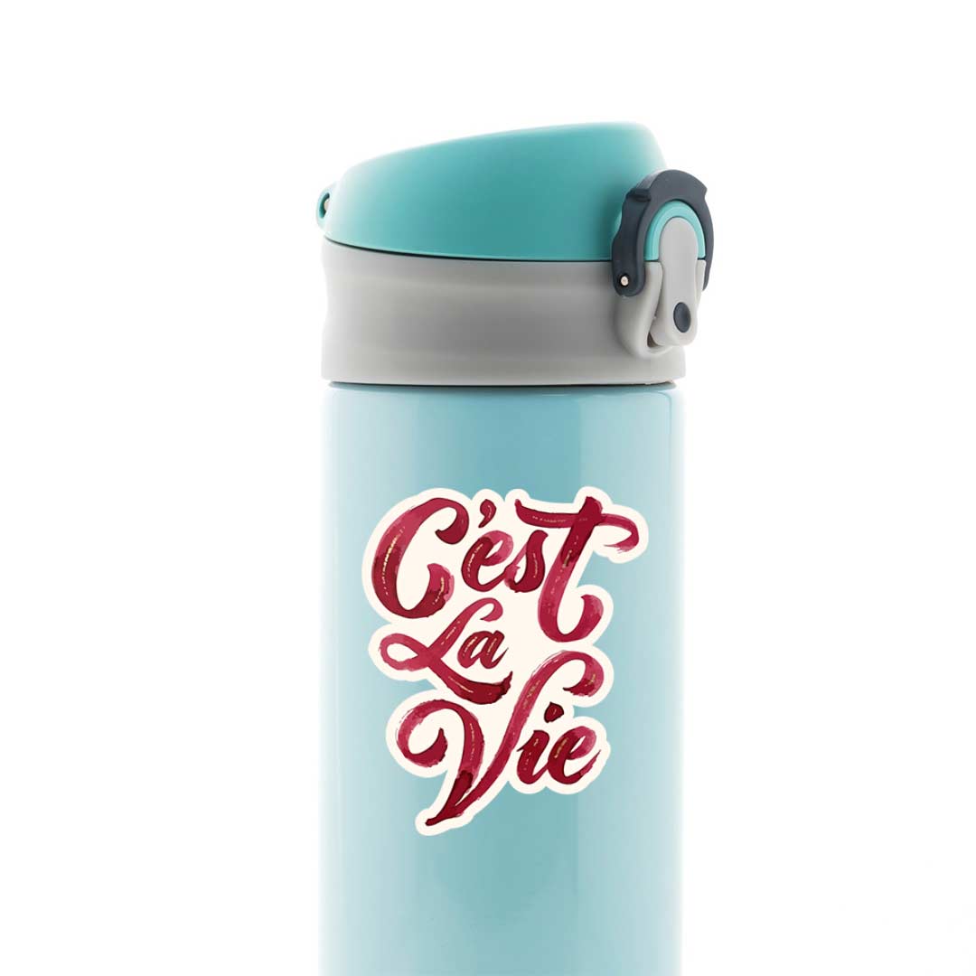 C'est La Vie Casual Stickers