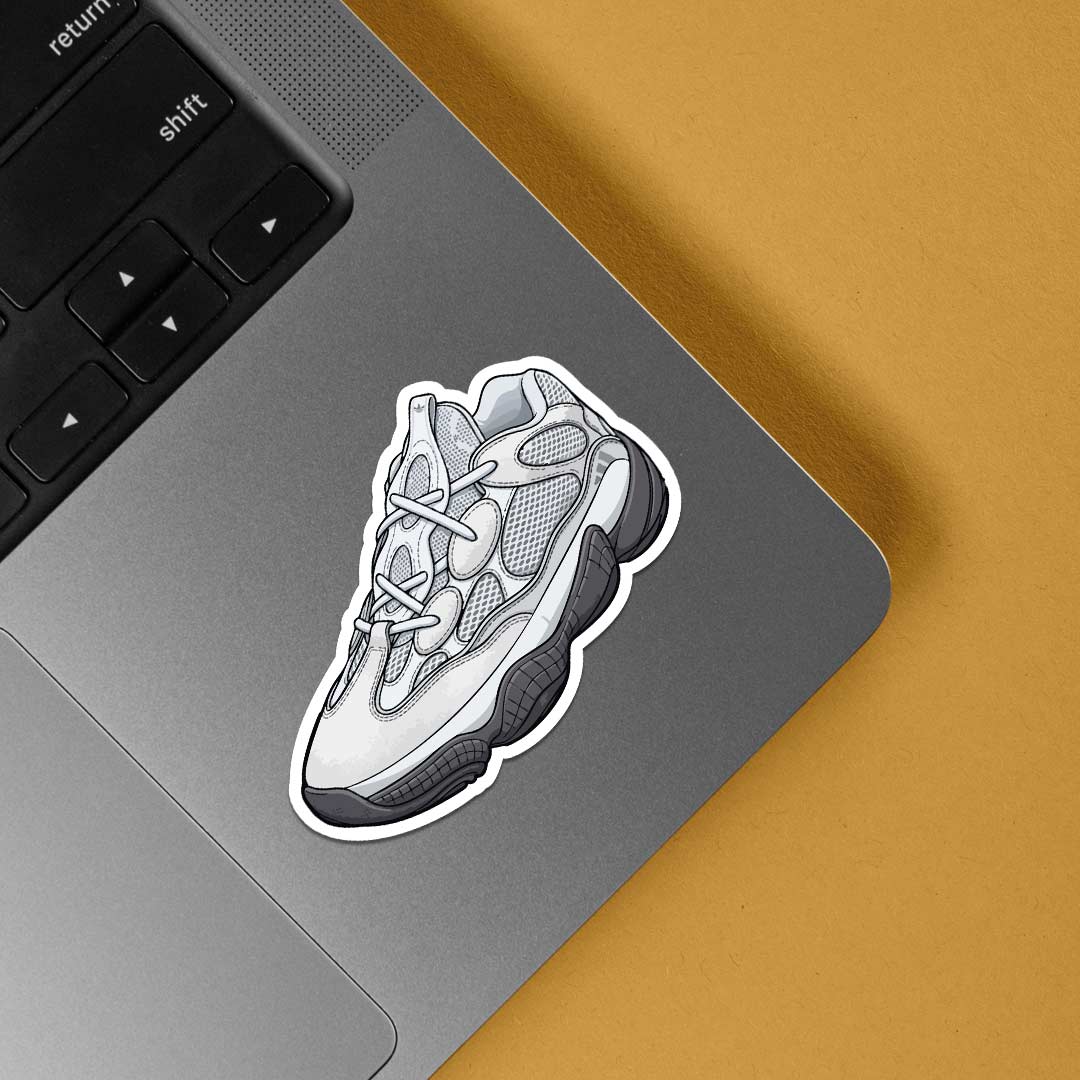 Classic White Sneaker Casual Stickers