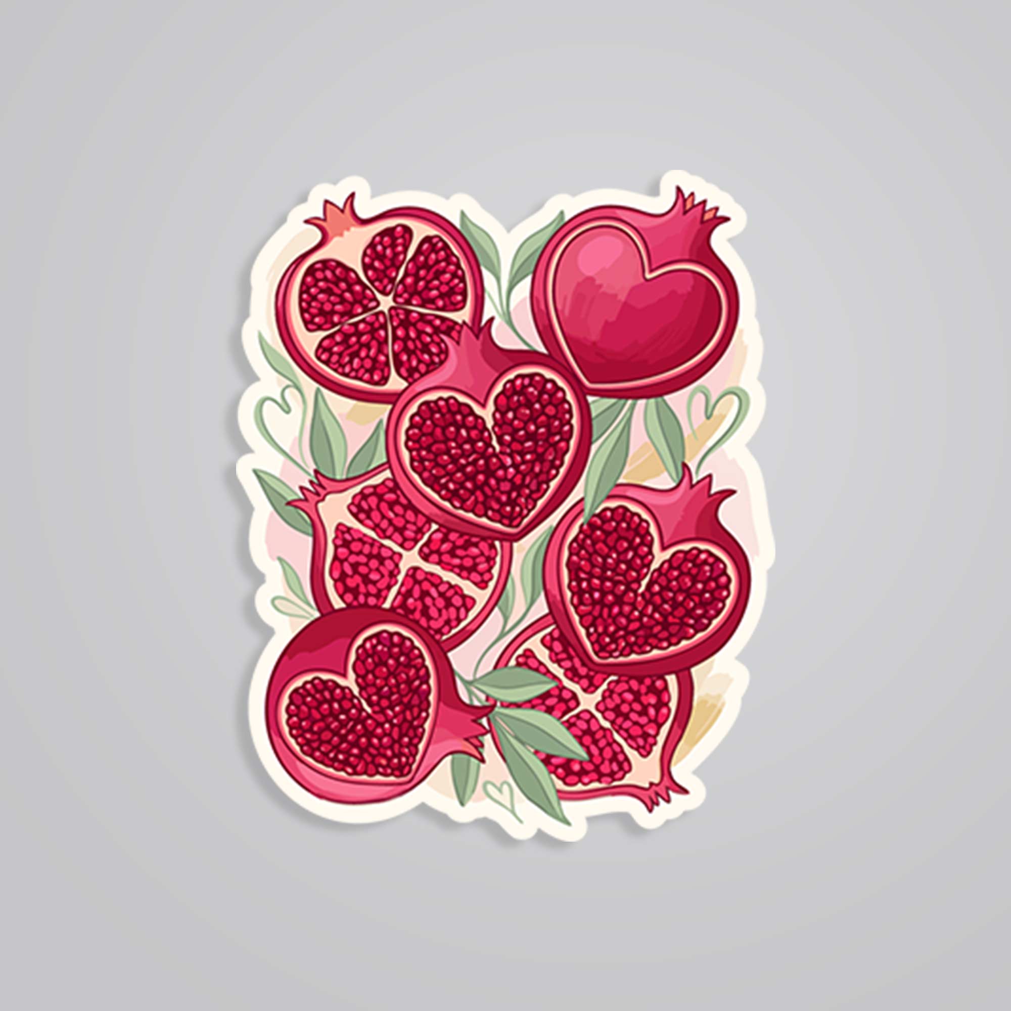 Pomegranate Collection Casual Stickers