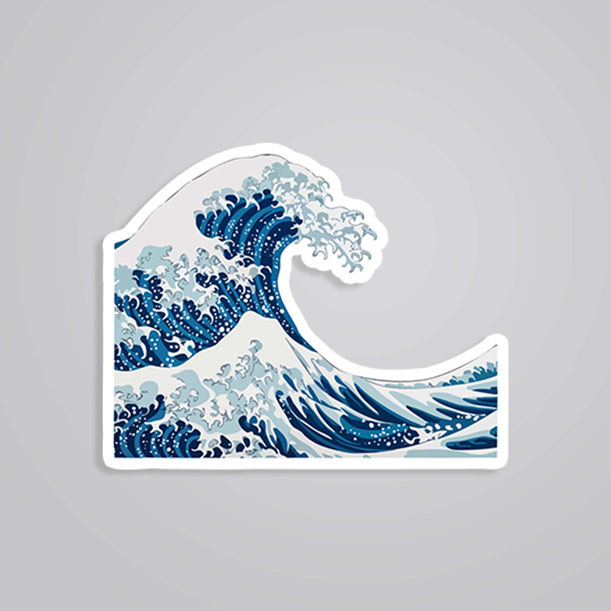 Ocean Wave Power Casual Stickers