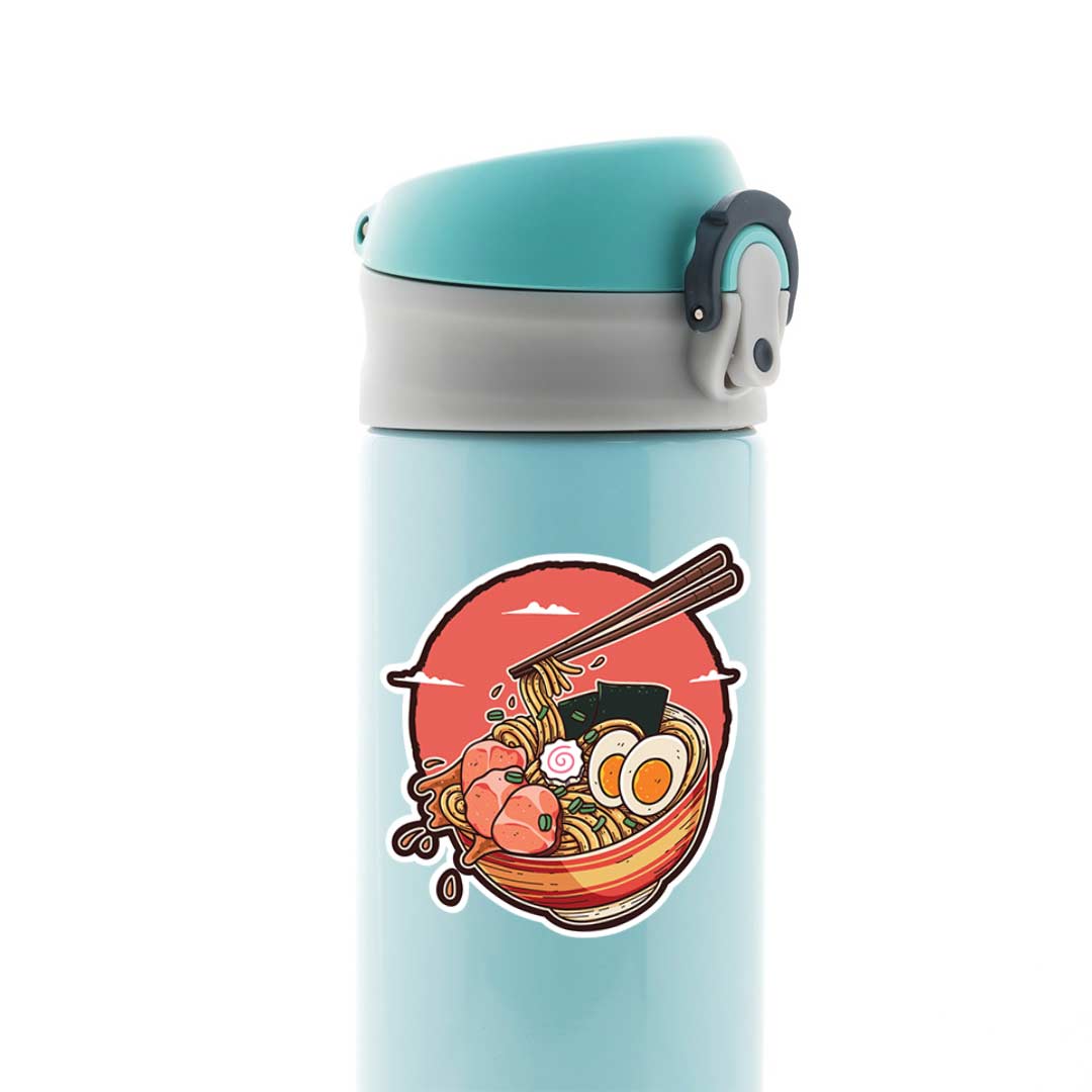 Ramen Sunrise Casual Stickers
