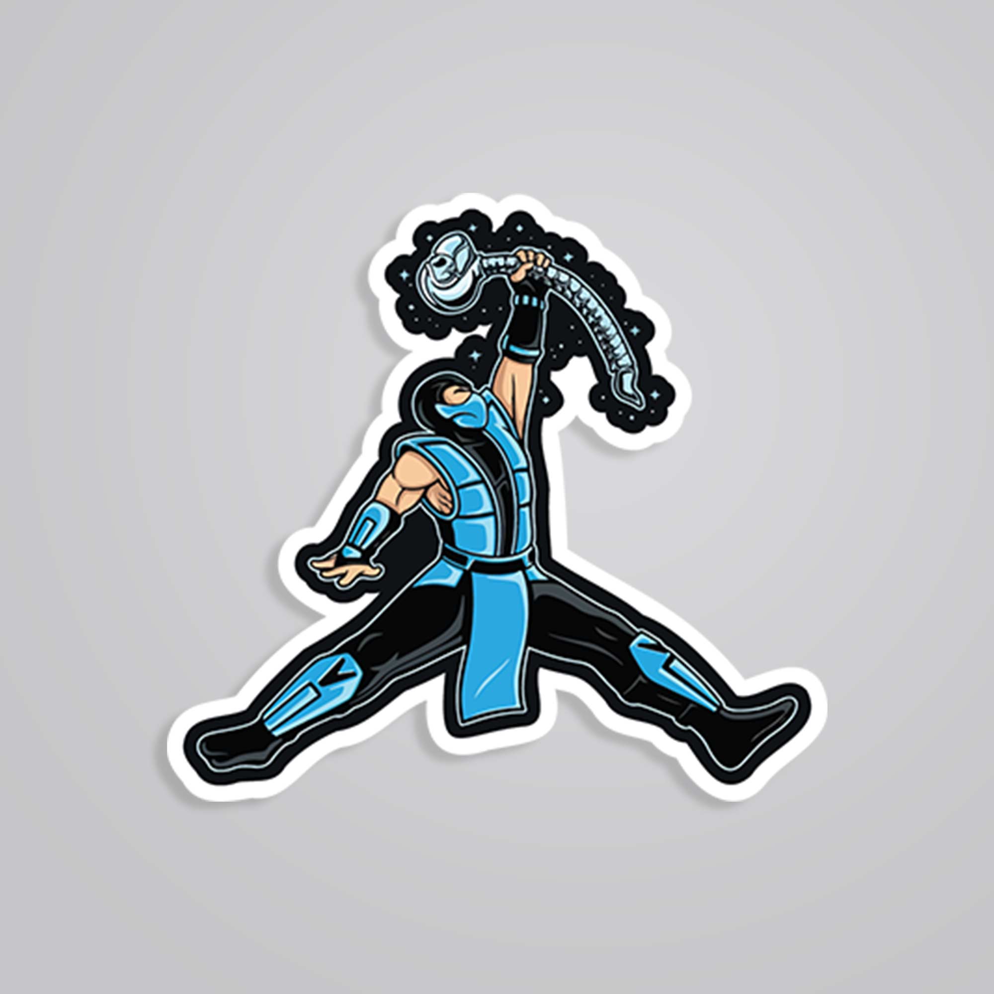 Fomo Store Stickers Gaming Sub-Zero from Mortal Kombat