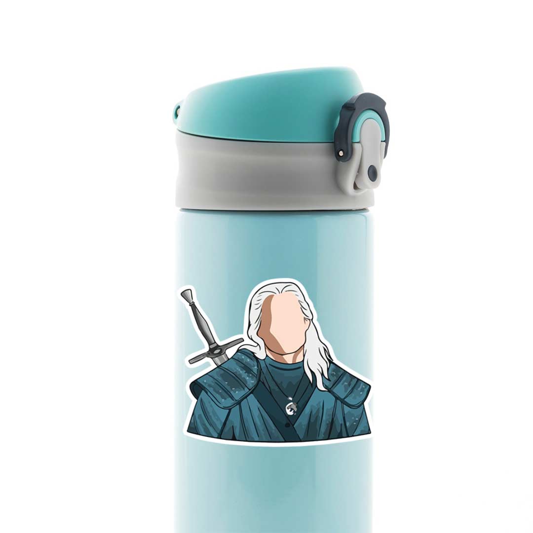 Geralt from The Witcher Gaming Stickers