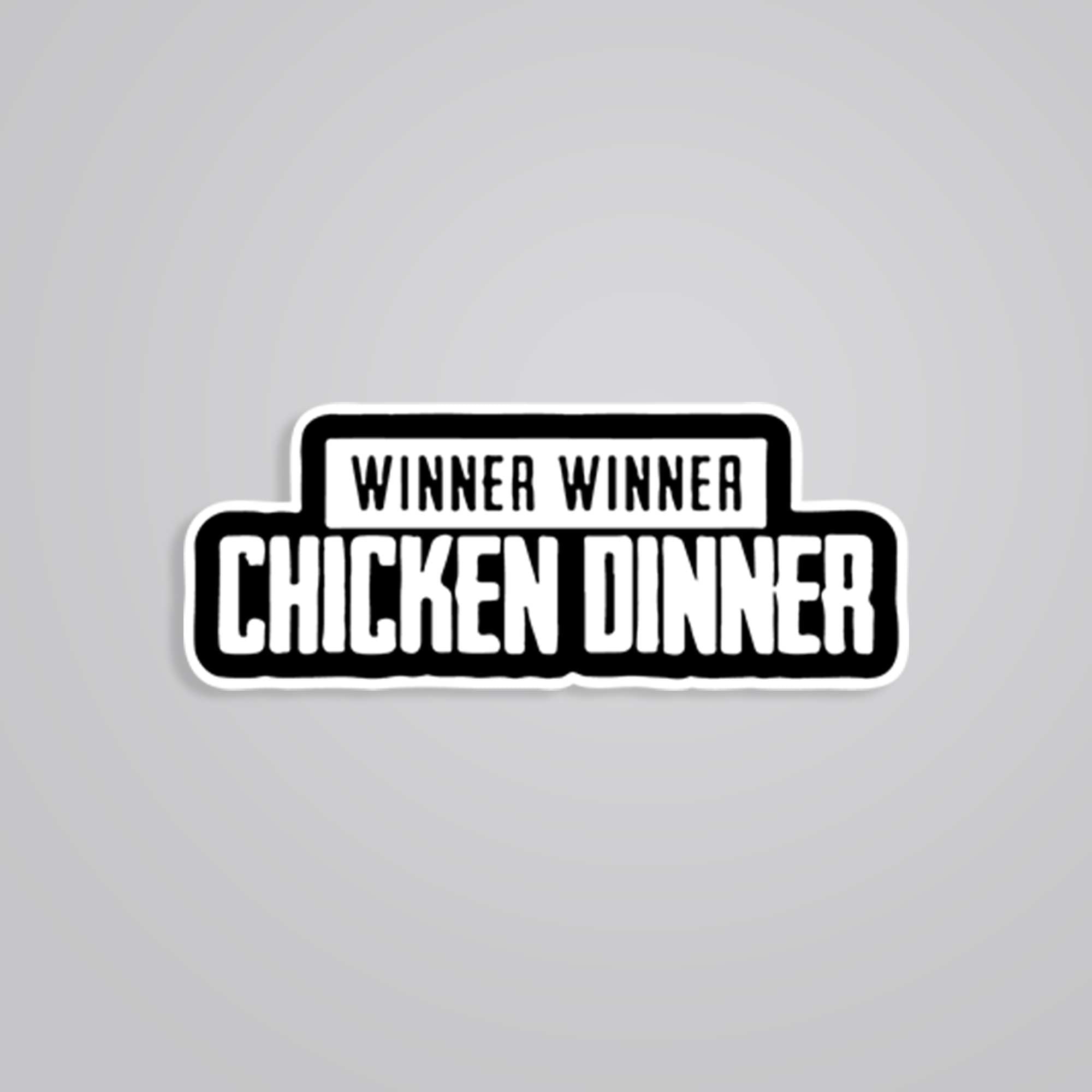 Fomo Store Stickers Gaming Winner winner chicken dinner
