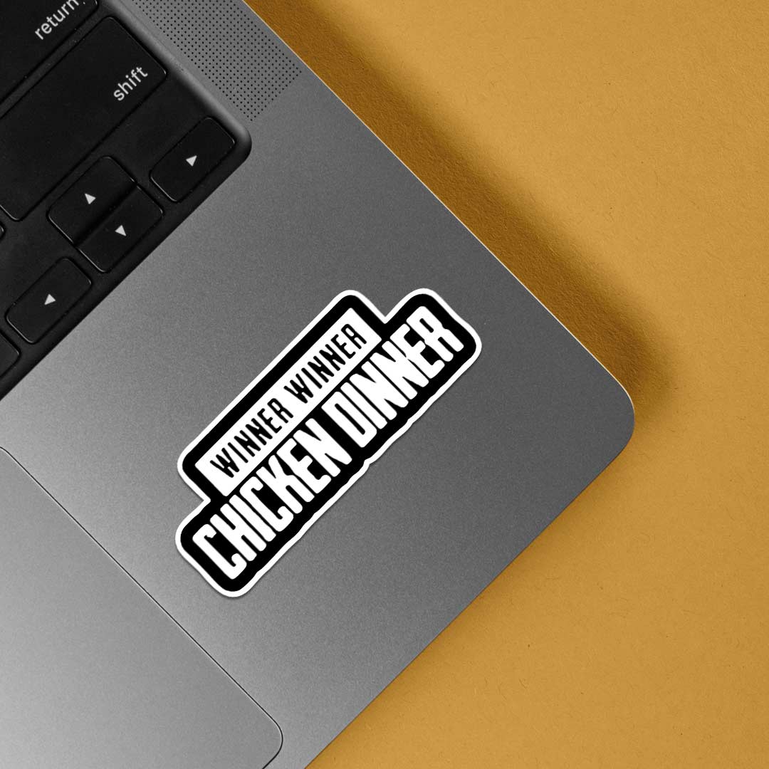 Winner winner chicken dinner Gaming Stickers