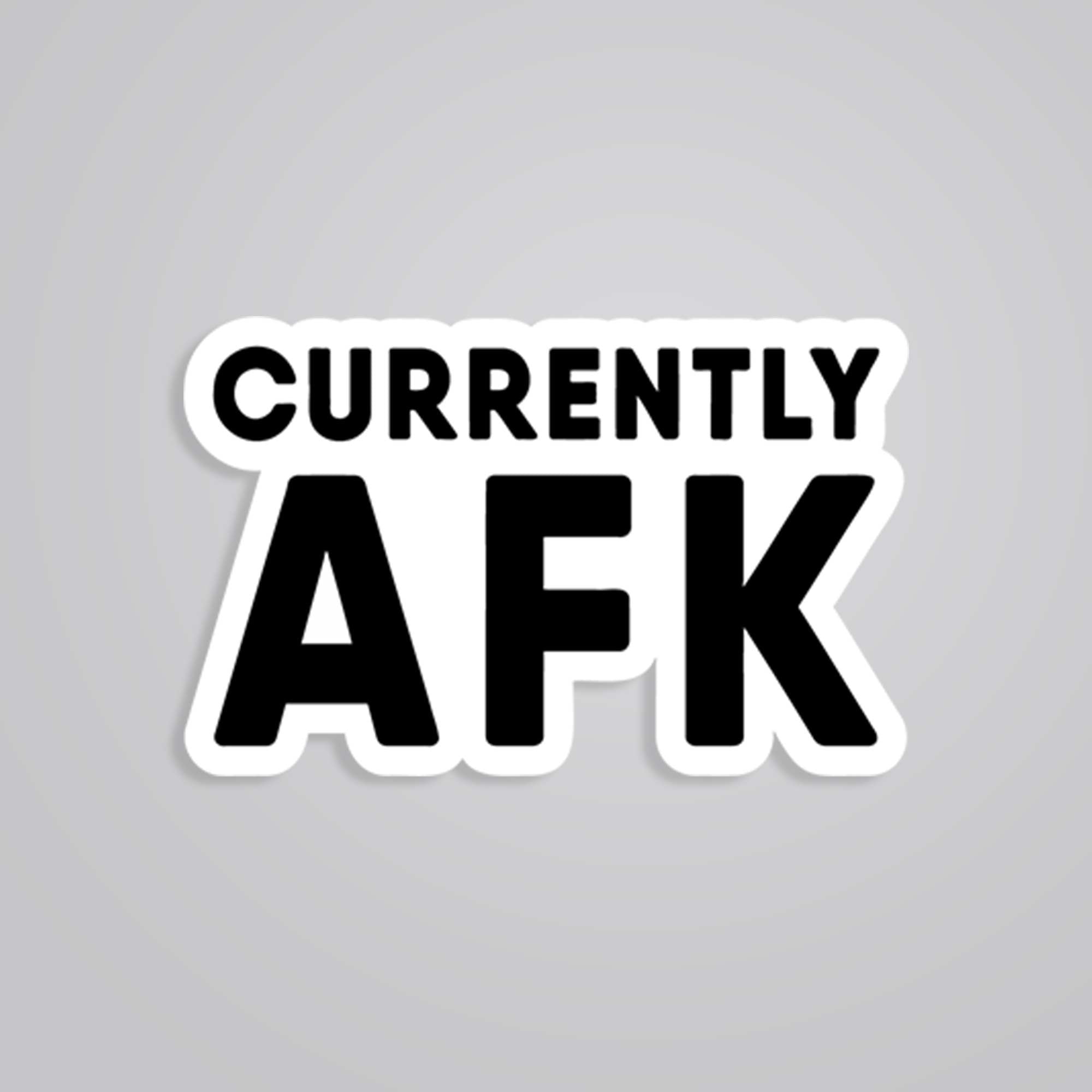 Fomo Store Stickers Gaming Currently AFK