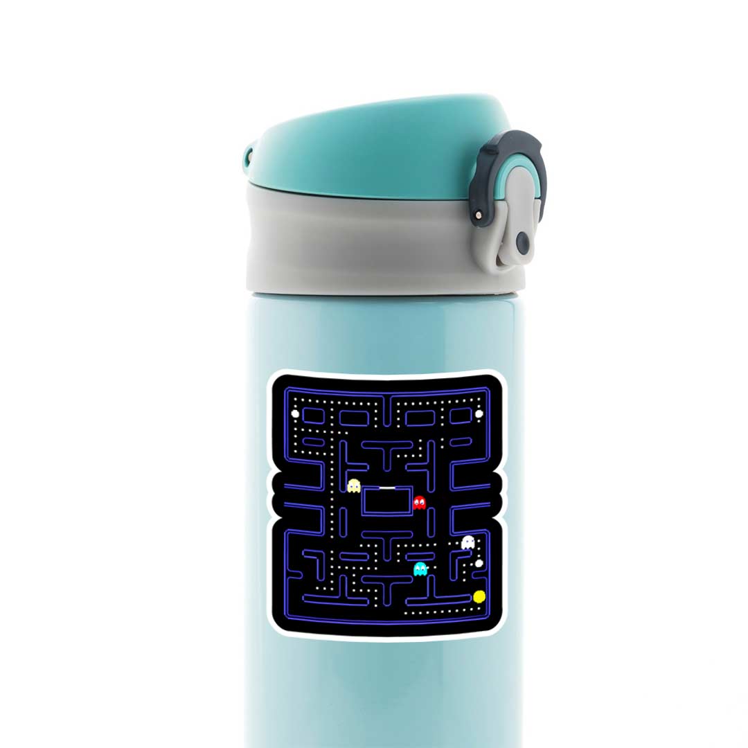Classic Pac-Man Gaming Stickers