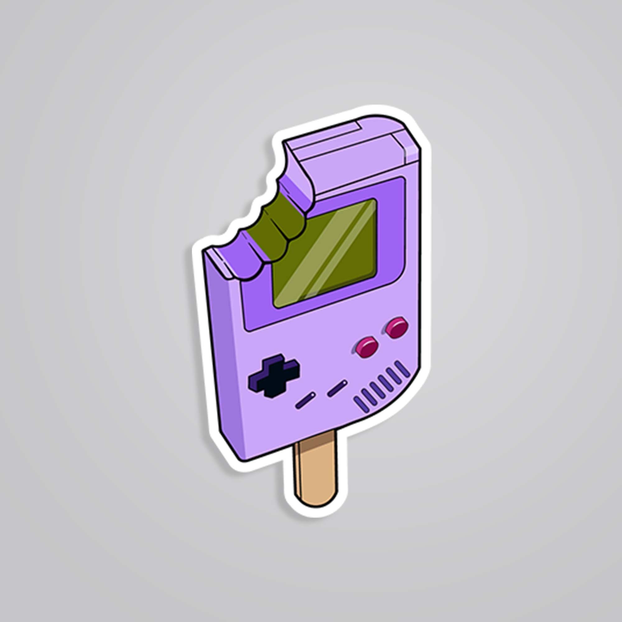 Fomo Store Stickers Gaming Game Boy Popsicle