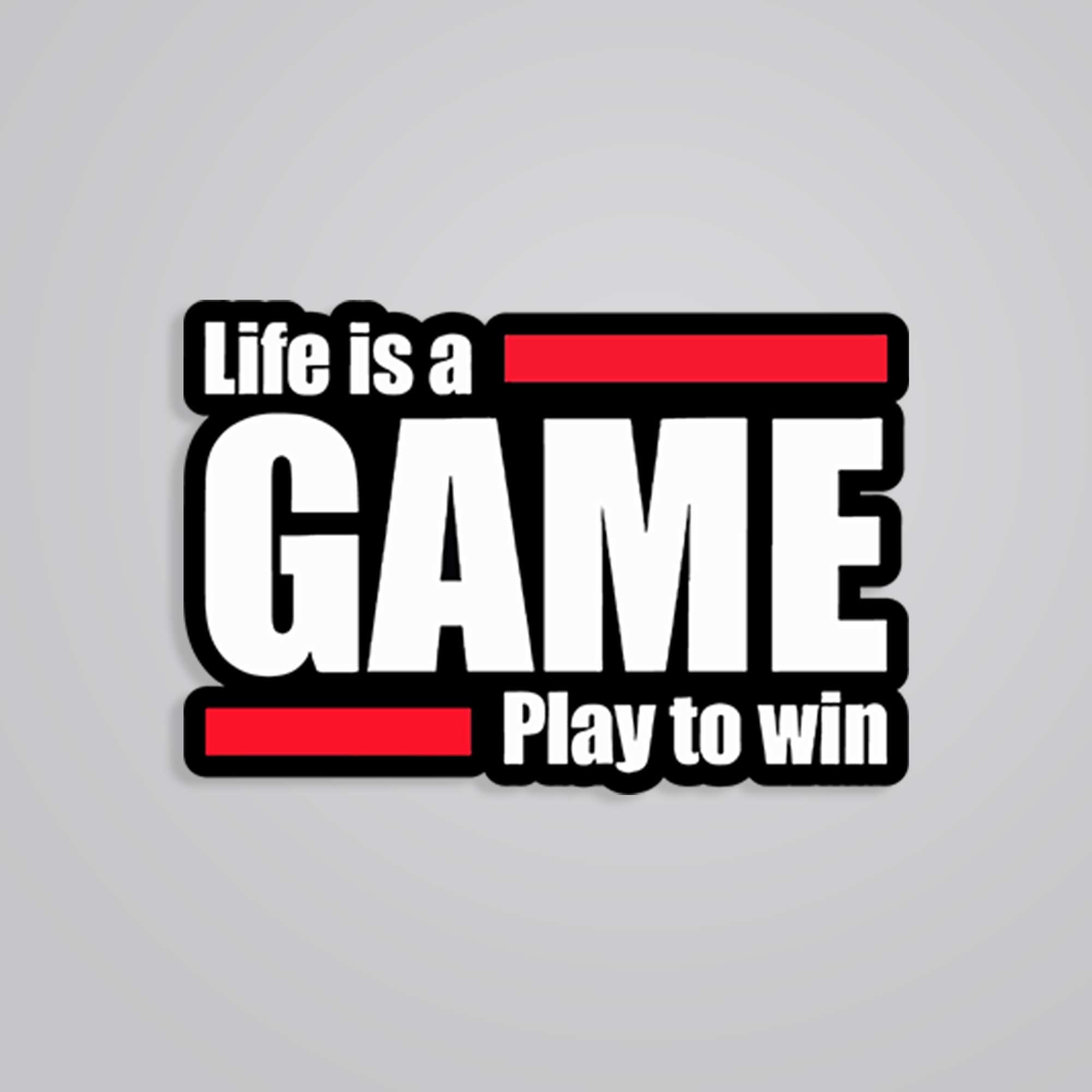 Fomo Store Stickers Gaming Life Is a Game