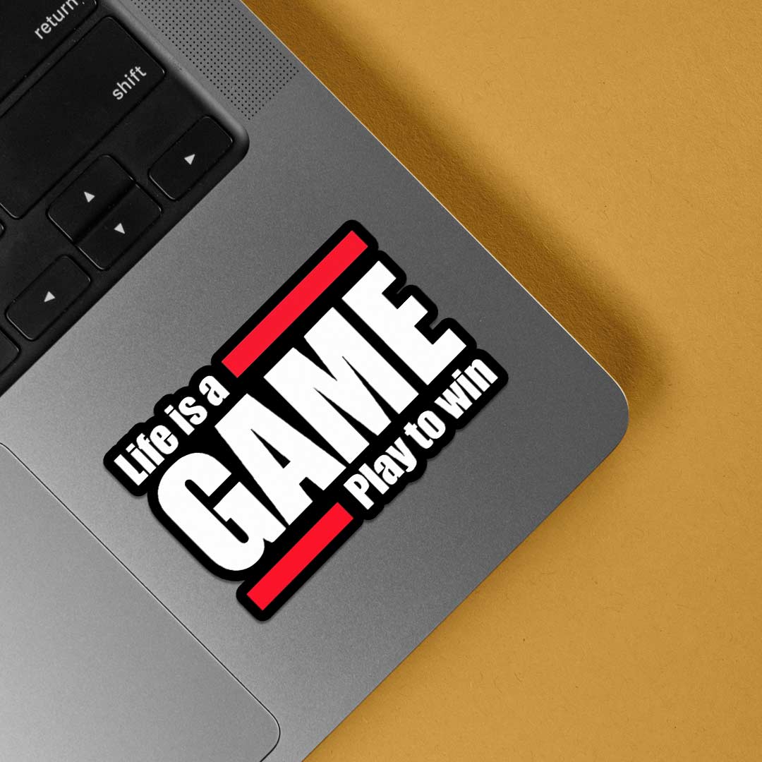 Life Is a Game Gaming Stickers