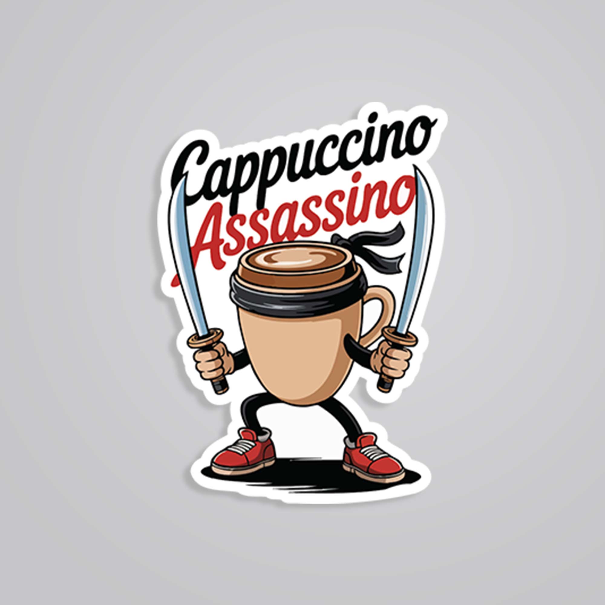 Cappuccino Assassino Meme Stickers Stickers