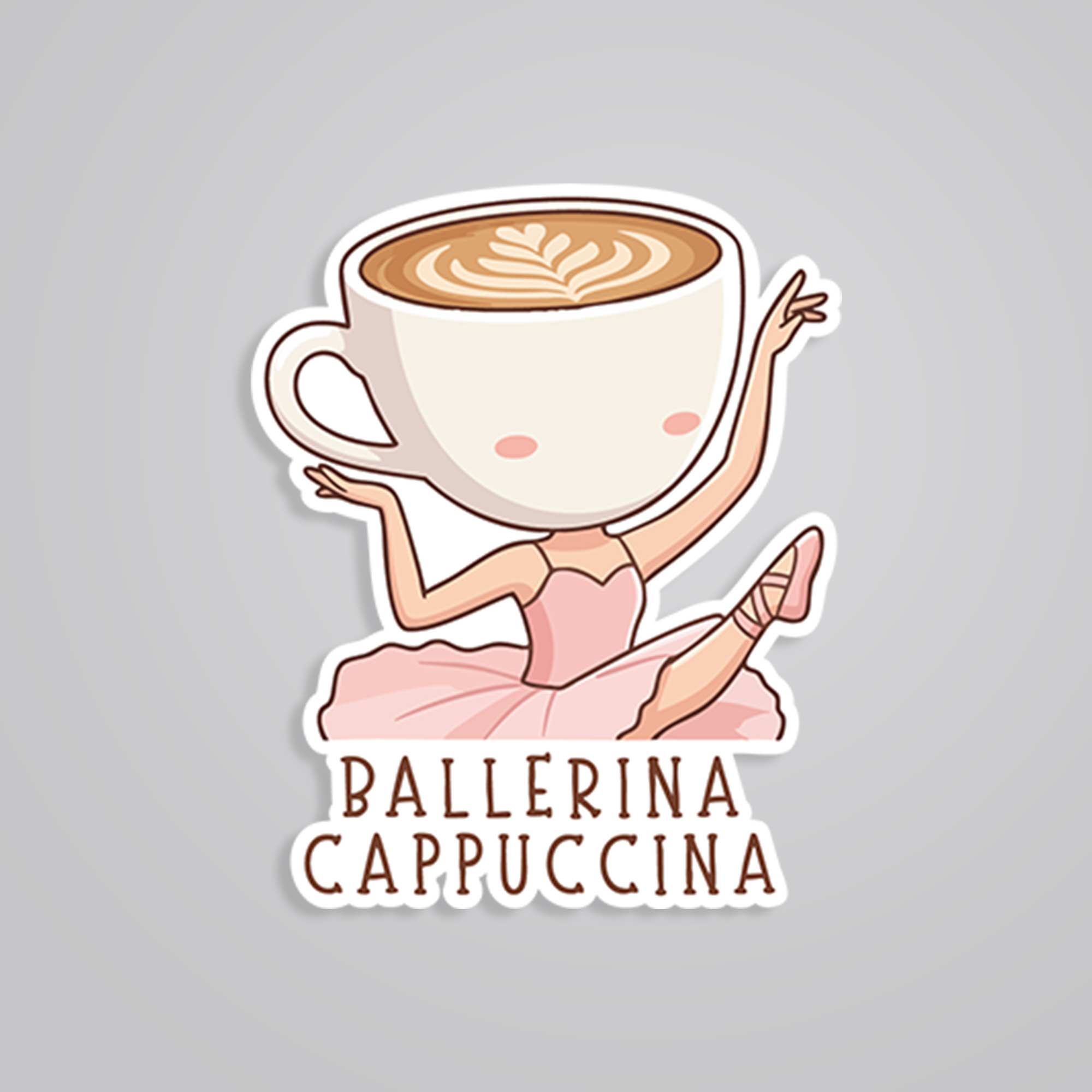 Ballerina Cappucinna Meme Stickers Stickers