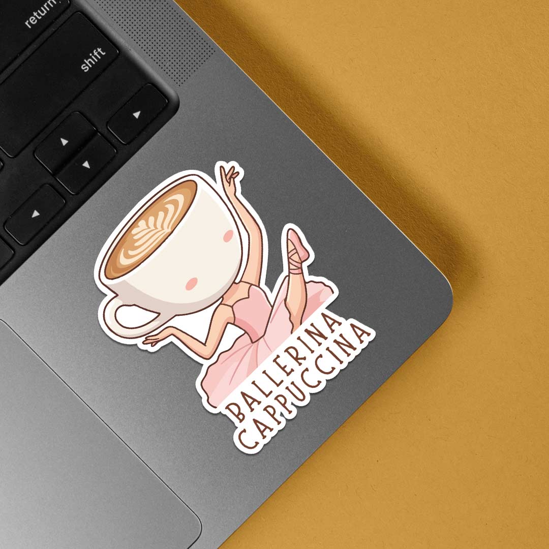 Ballerina Cappucinna Meme Stickers Stickers