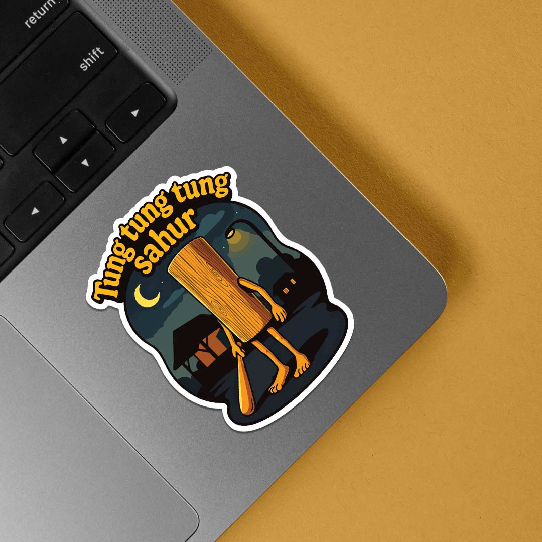 Tung tung tung sahur Meme Stickers Stickers
