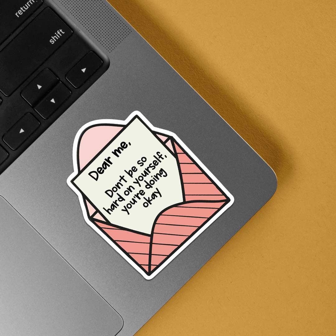 Dear me Motivational Stickers
