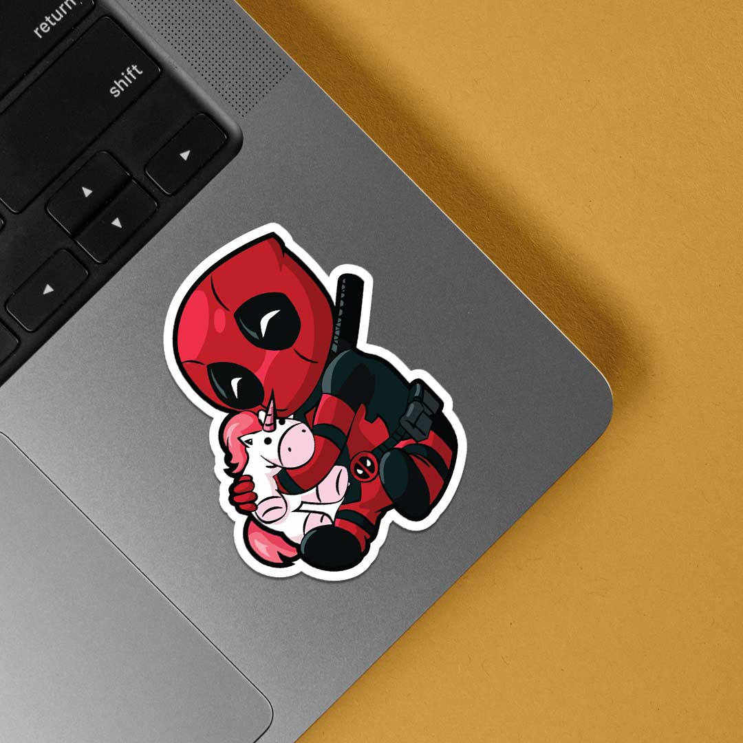 Deadpool Chibi Movies Stickers