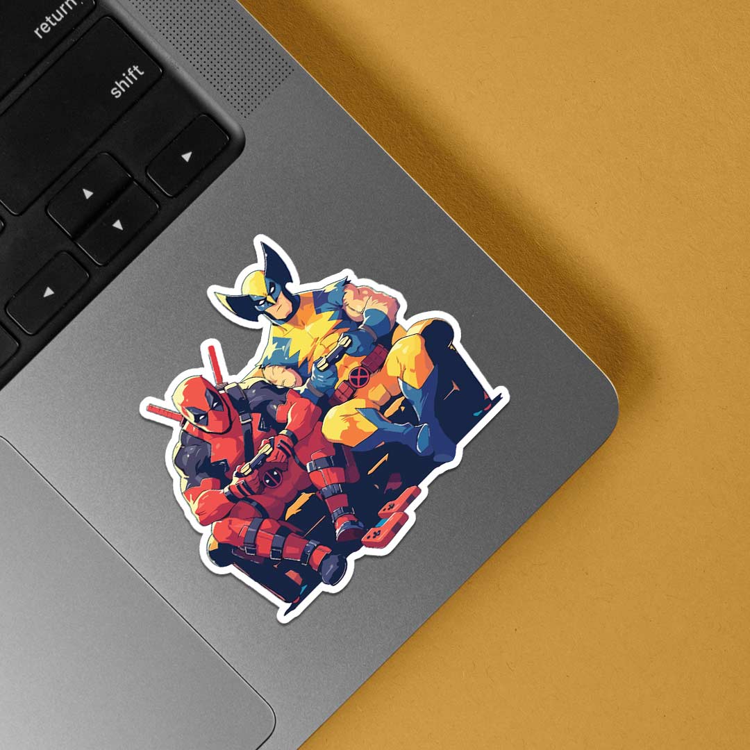 Deadpool & Wolverine Movies Stickers