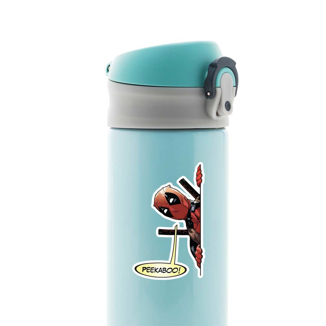Deadpool Peekaboo Movies Stickers