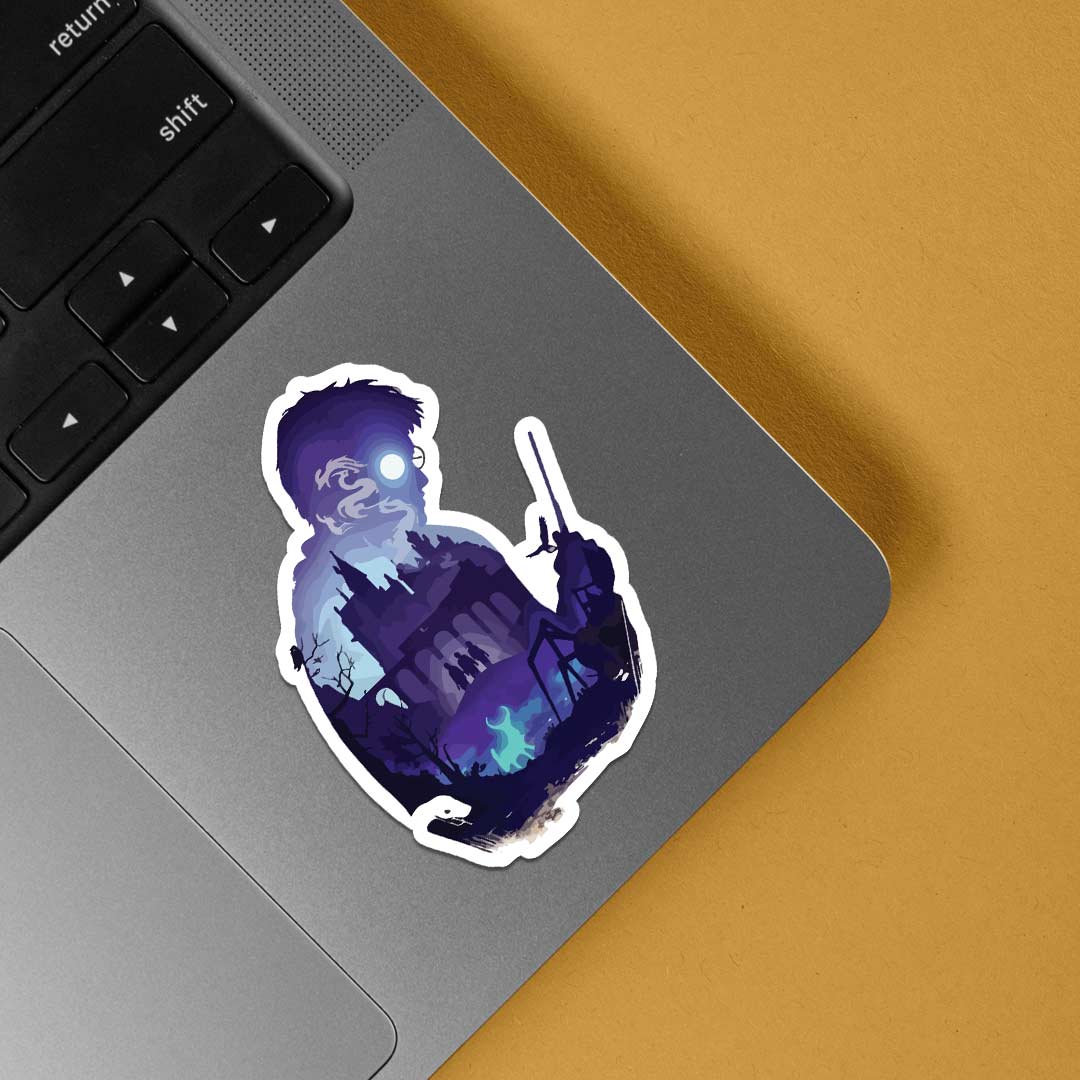 Harry Potter silhouette Movies Stickers