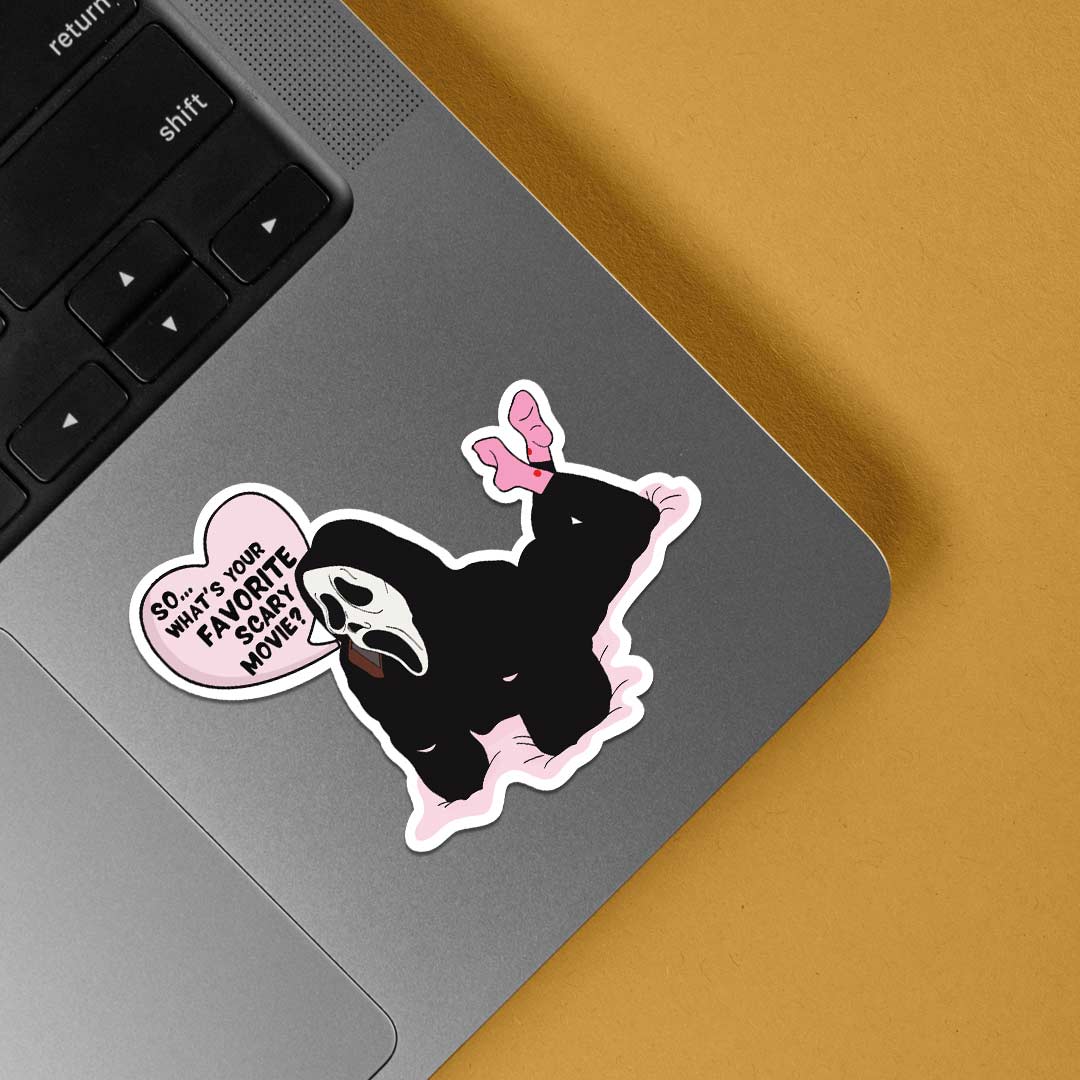 So.. Whats your favorite scary movie Movies Stickers