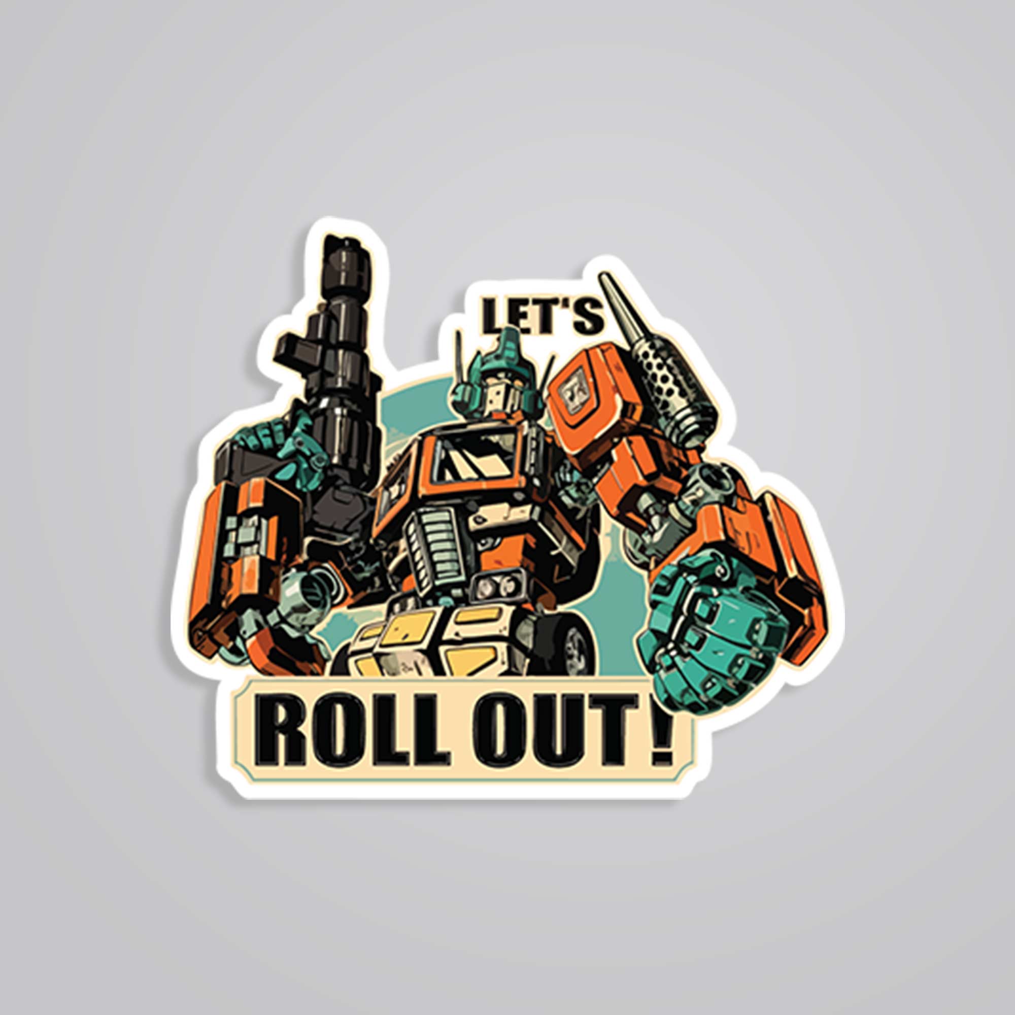 Lets Roll Out Movies Stickers
