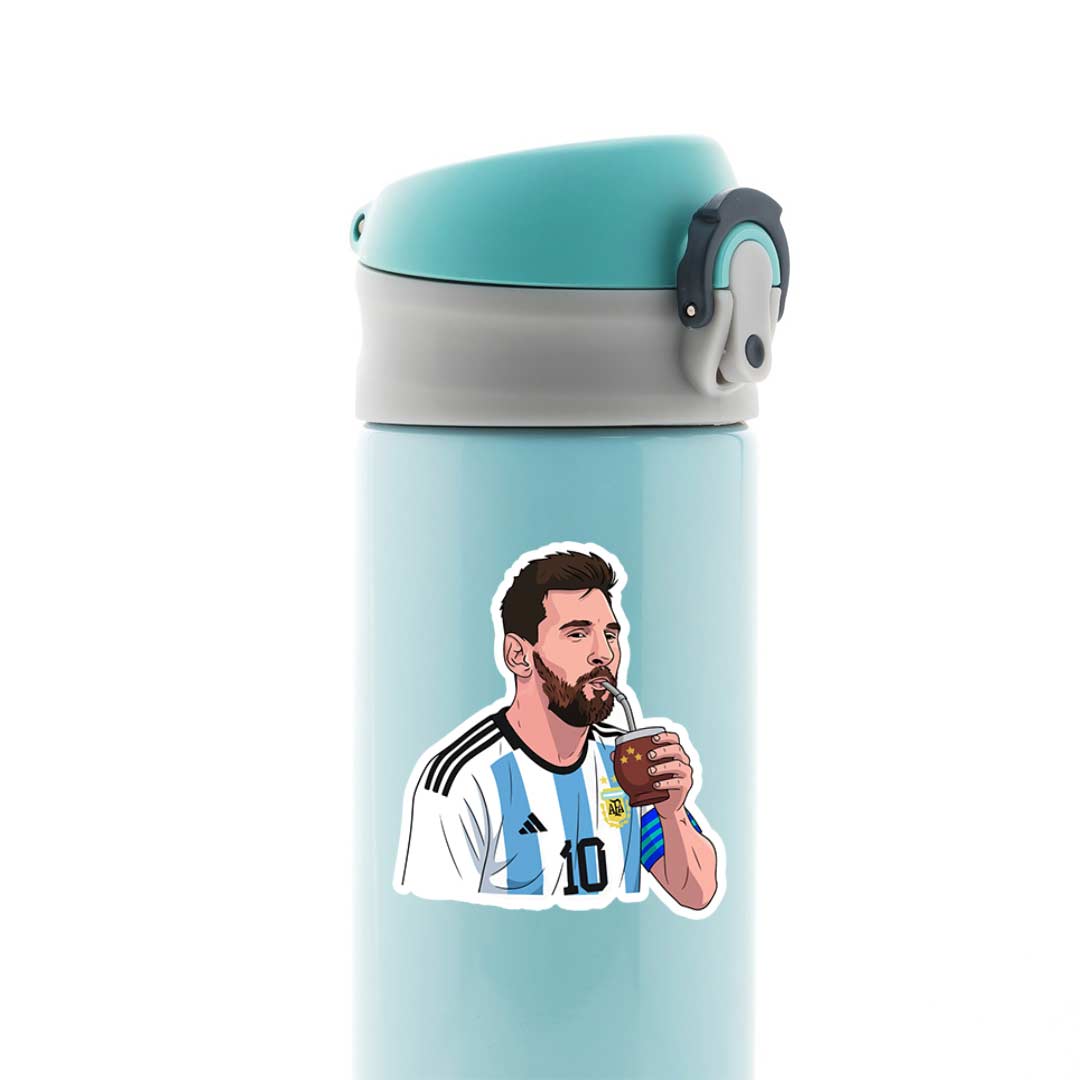 Messi Mate Break Sports Stickers