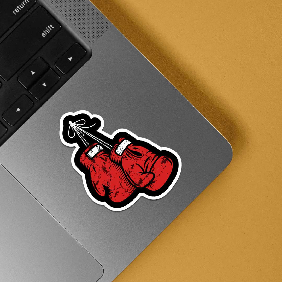 Boxing Gloves Sports Stickers
