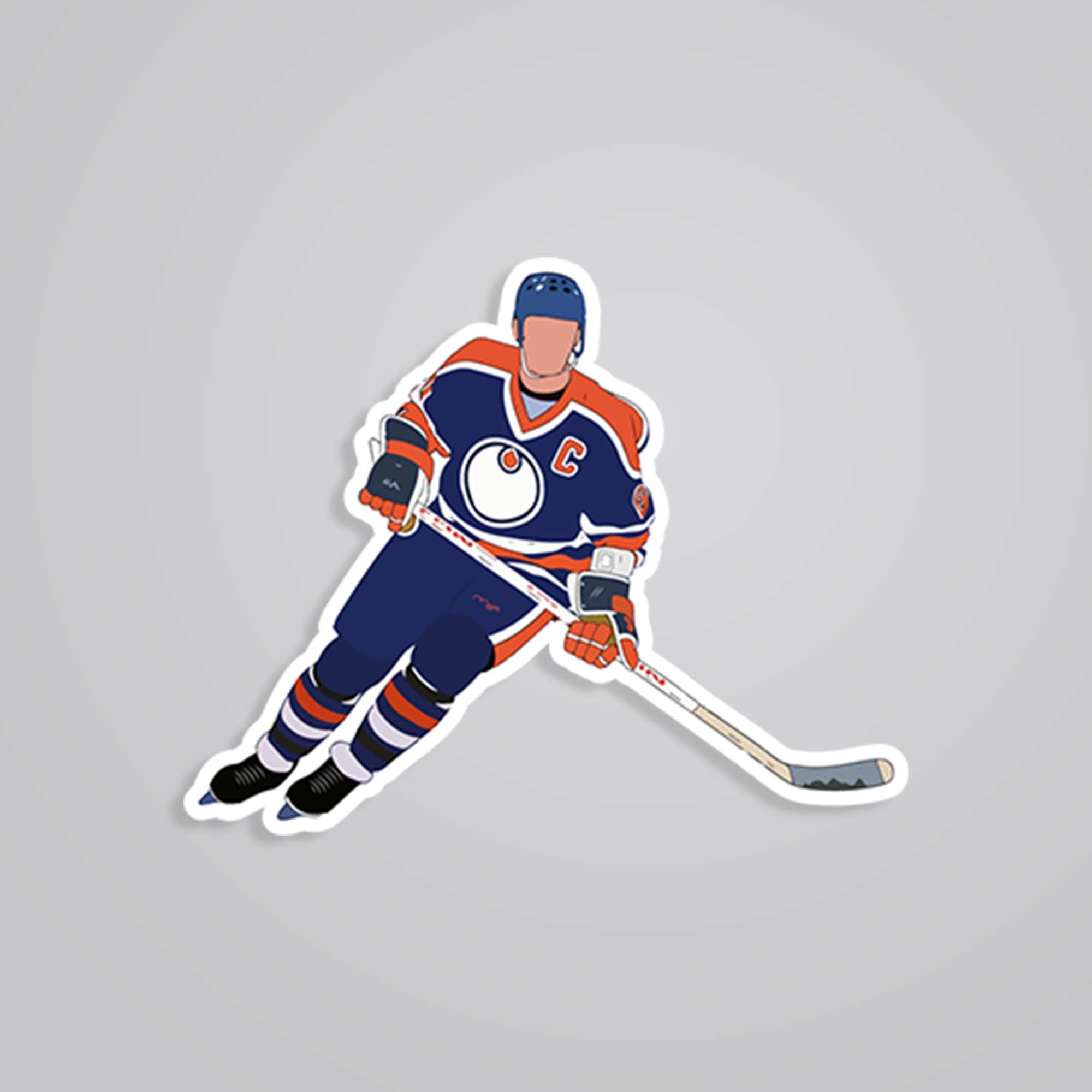 Fomo Store Stickers Sports Ice Hockey Captain