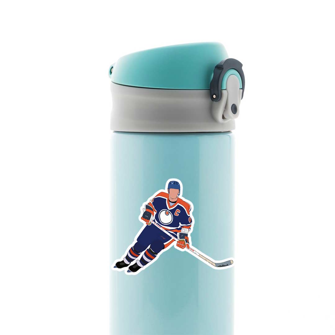 3D Ice Hockey Captain Sports Stickers