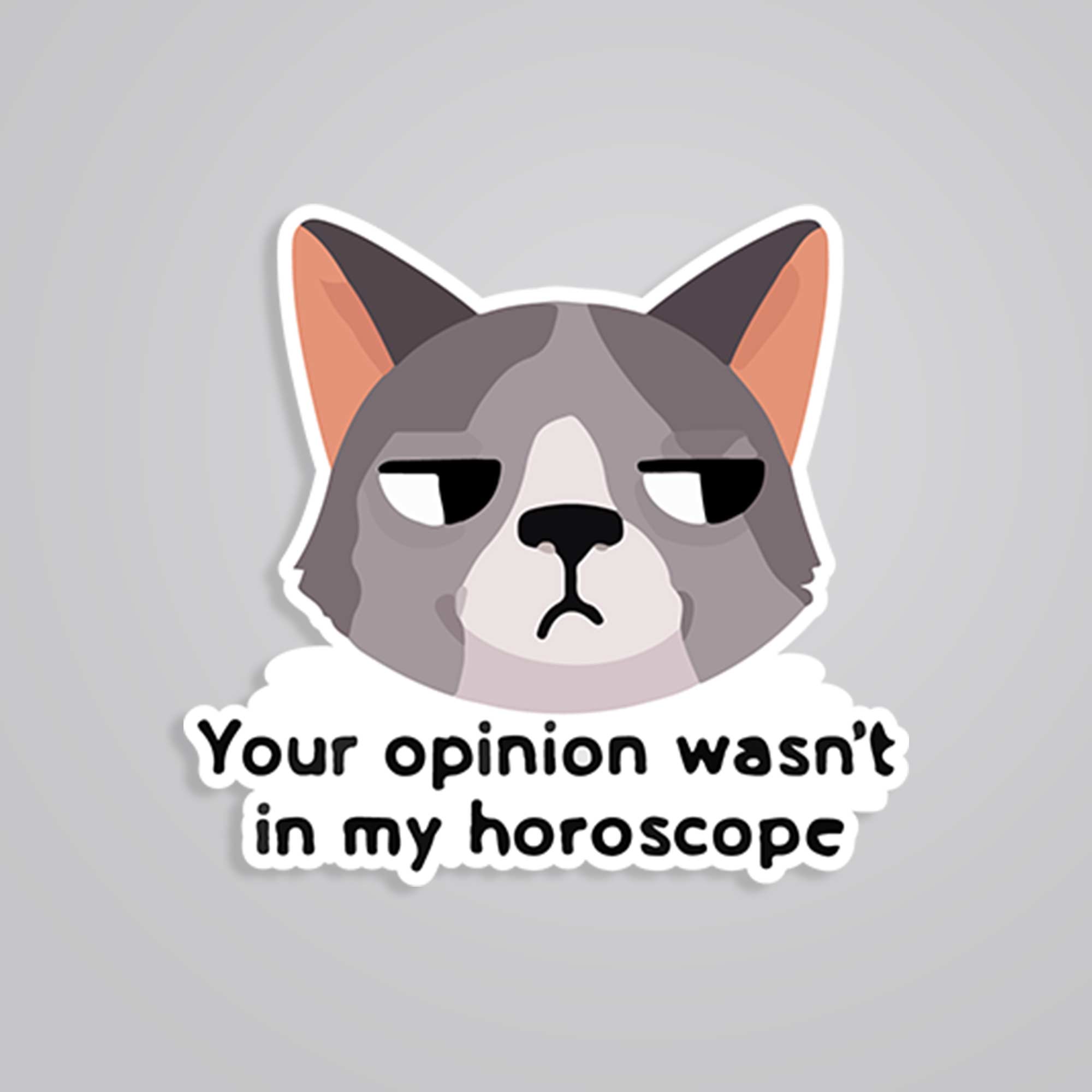 Fomo Store Stickers Witty Your Opinion Wasn’t in My Horoscope