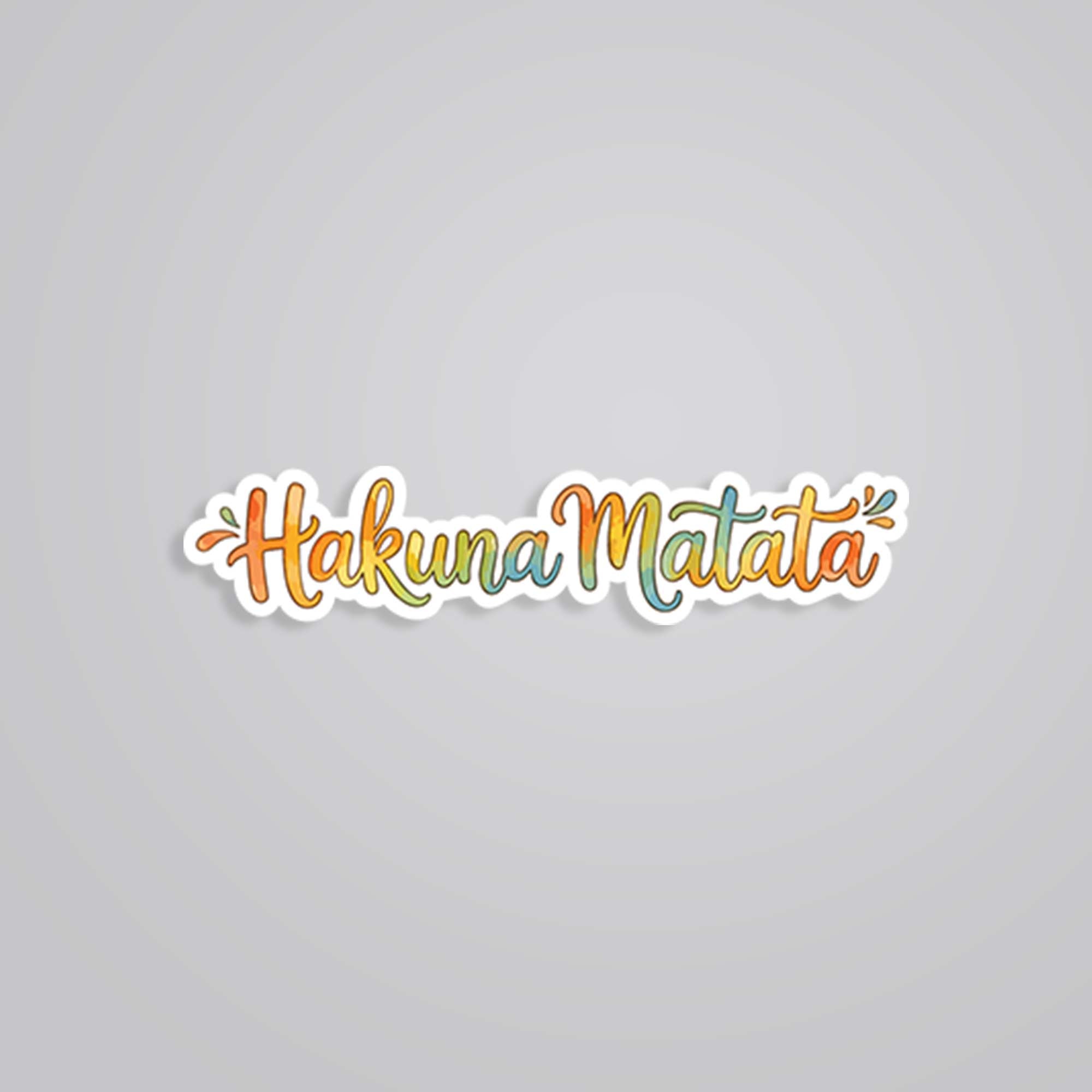 Hakuna Matata Witty Stickers